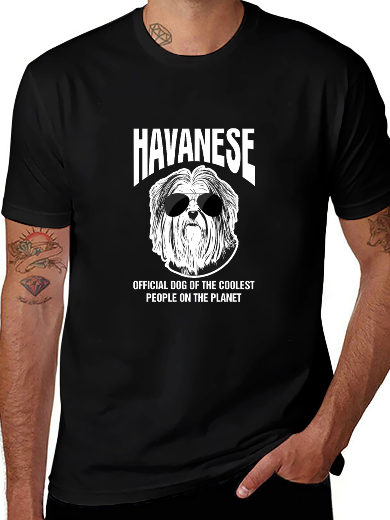Havanese Dog Coolest People T-Shirt
