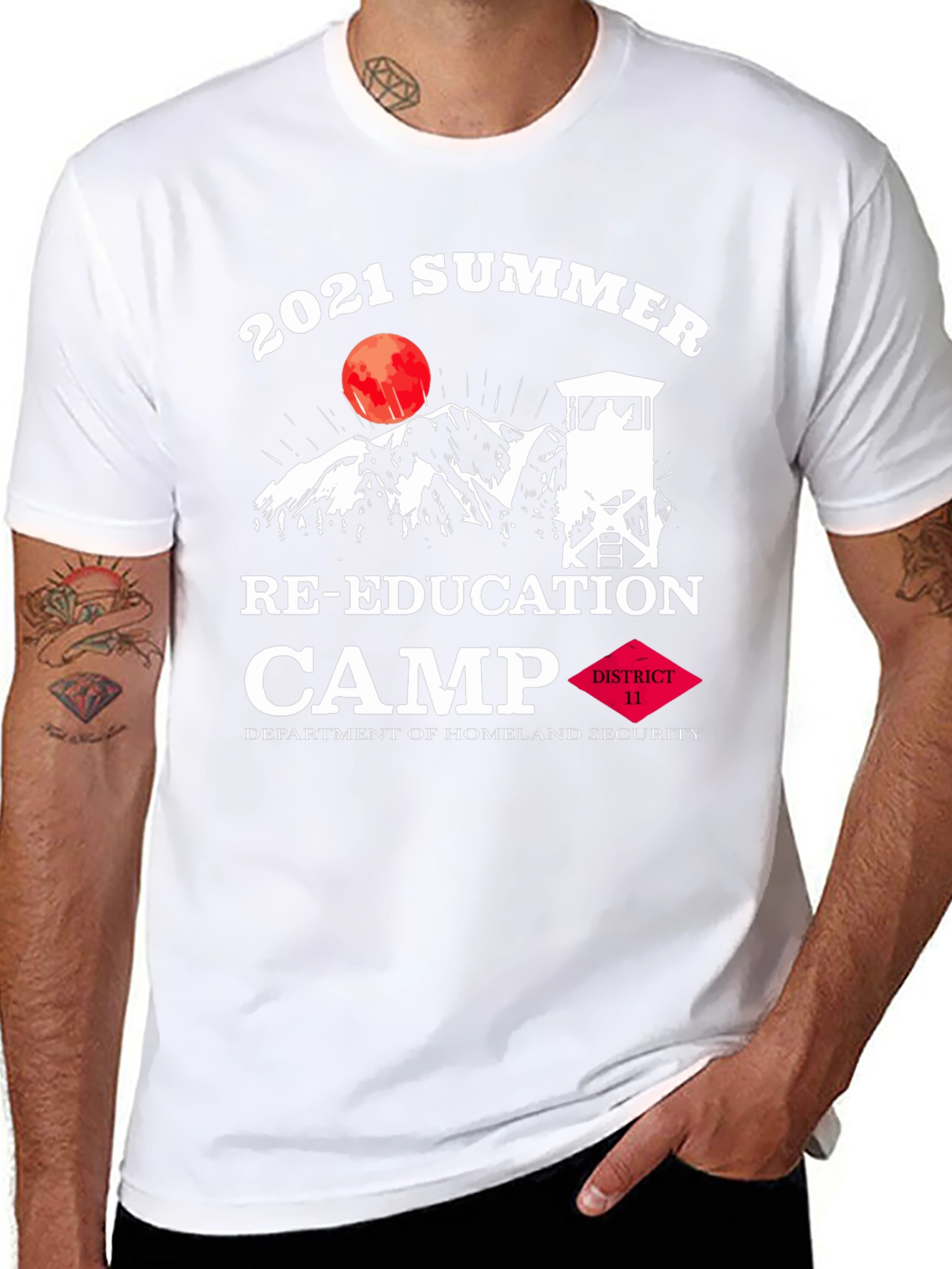 2021 Summer Re-Education Camp Novelty T-Shirt