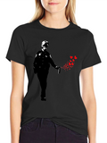 Banksy Riot Cop Heart T-Shirt