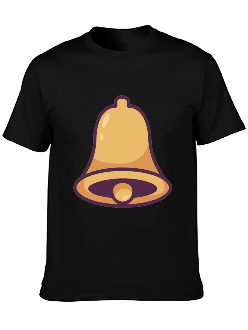 Bell Graphic Tee - Black Cotton Blend