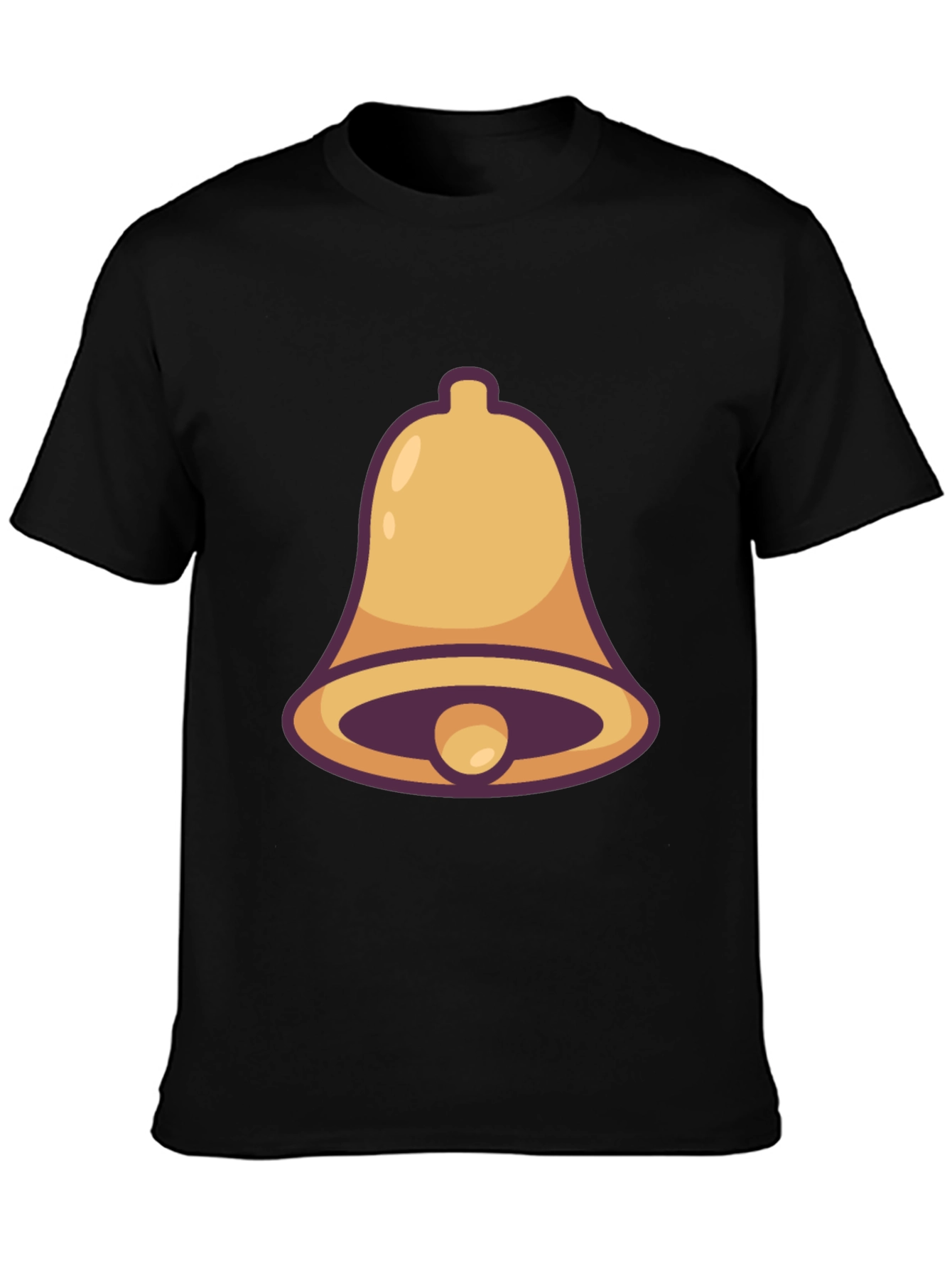 Bell Graphic Tee - Black Cotton Blend