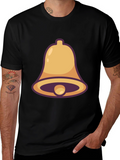 Bell Graphic Tee - Black Cotton Blend