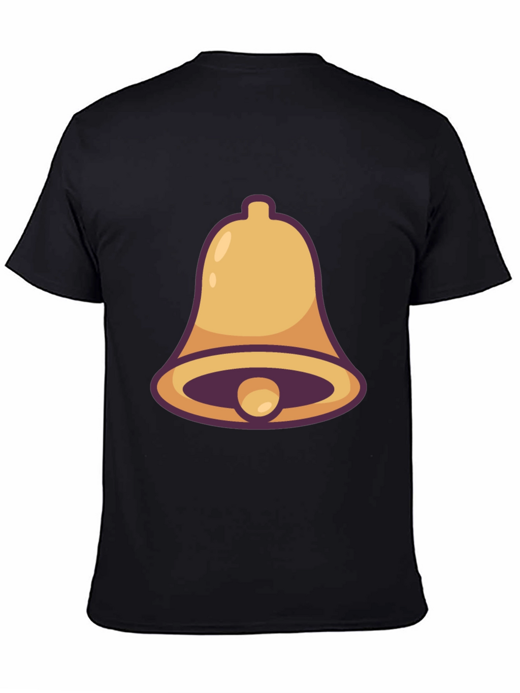 Bell Graphic Tee - Black Cotton Blend