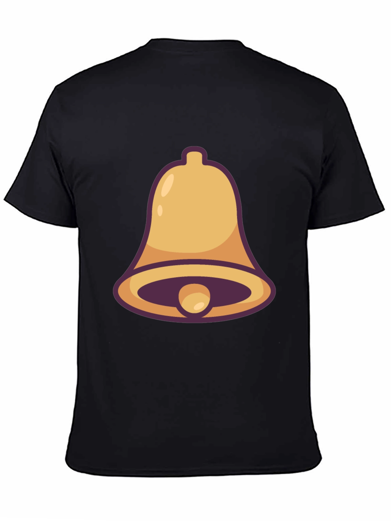 Bell Graphic Tee - Black Cotton Blend