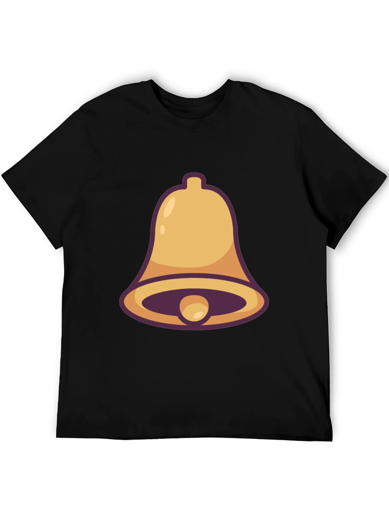 Bell Graphic Tee - Black Cotton Blend