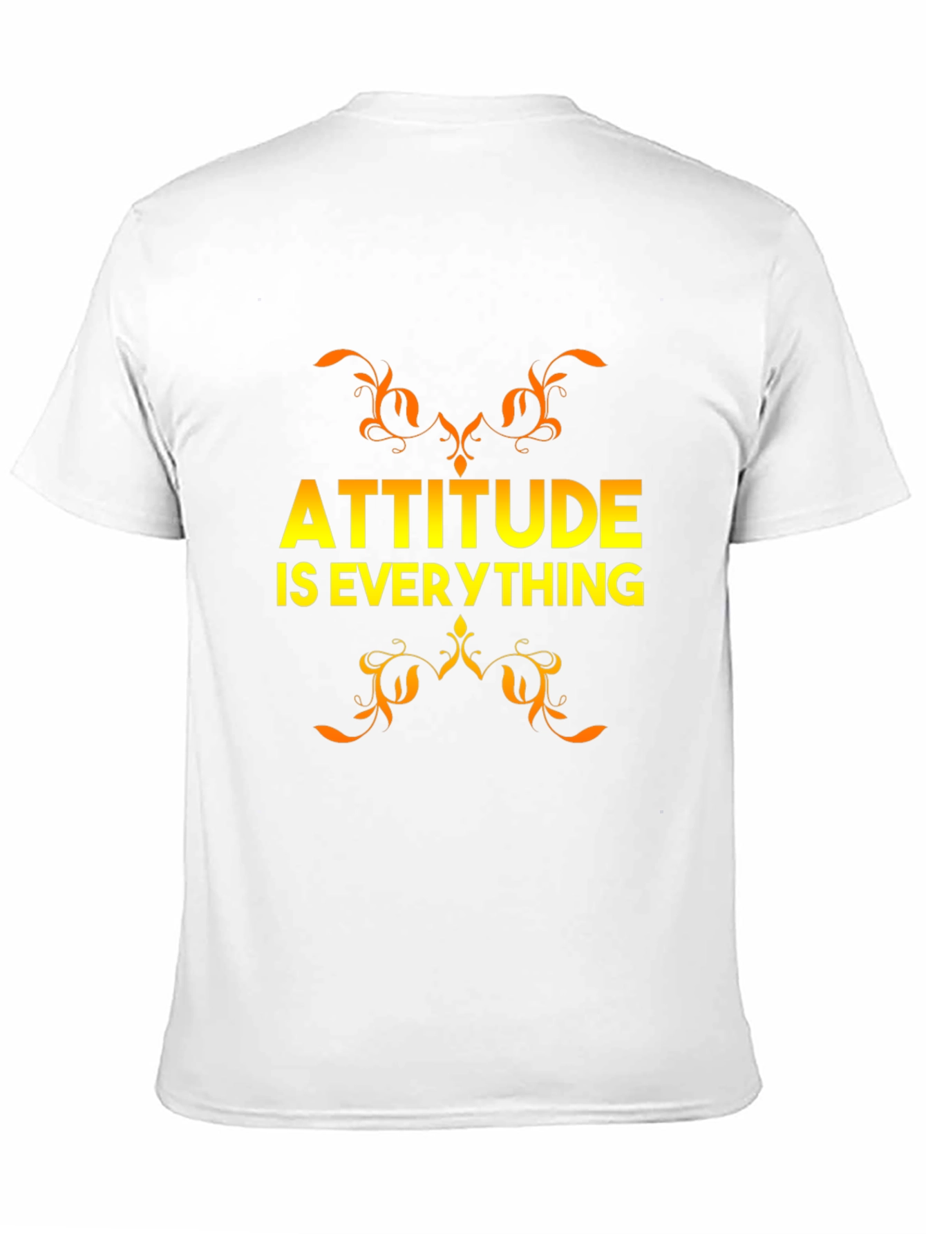 Attitude is Everything Graphic Tee - Black
