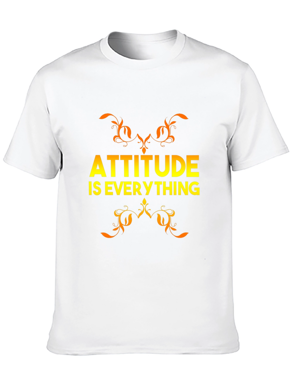 Attitude is Everything Graphic Tee - Black