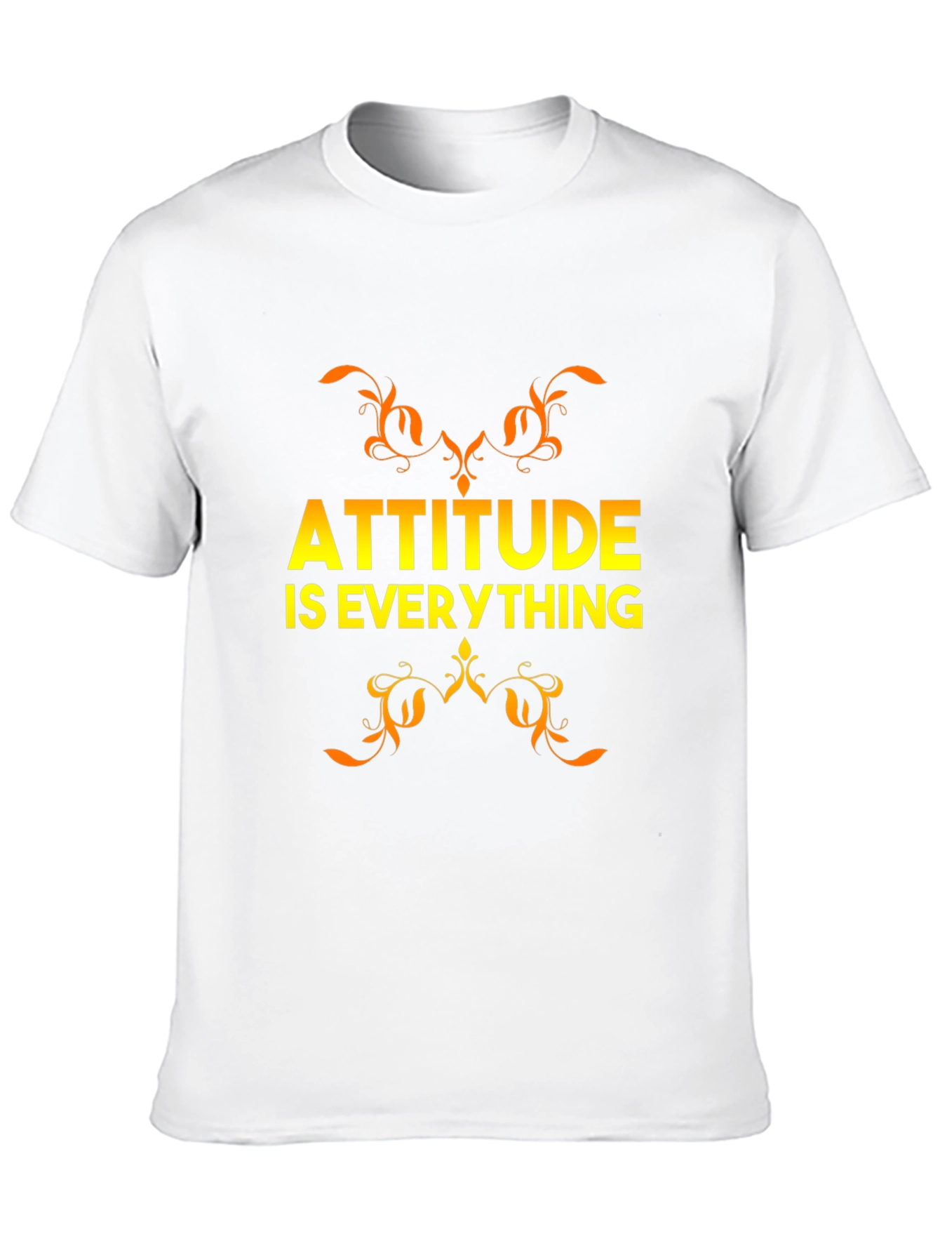 Attitude is Everything Graphic Tee - Black