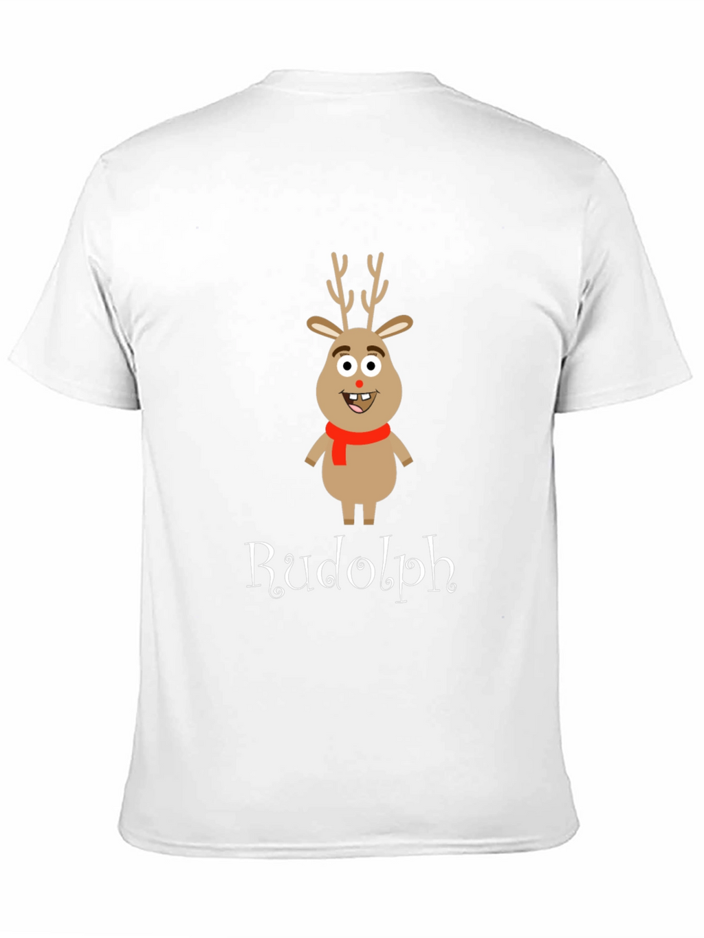 Rudolph Reindeer Graphic T-Shirt - Holiday Apparel
