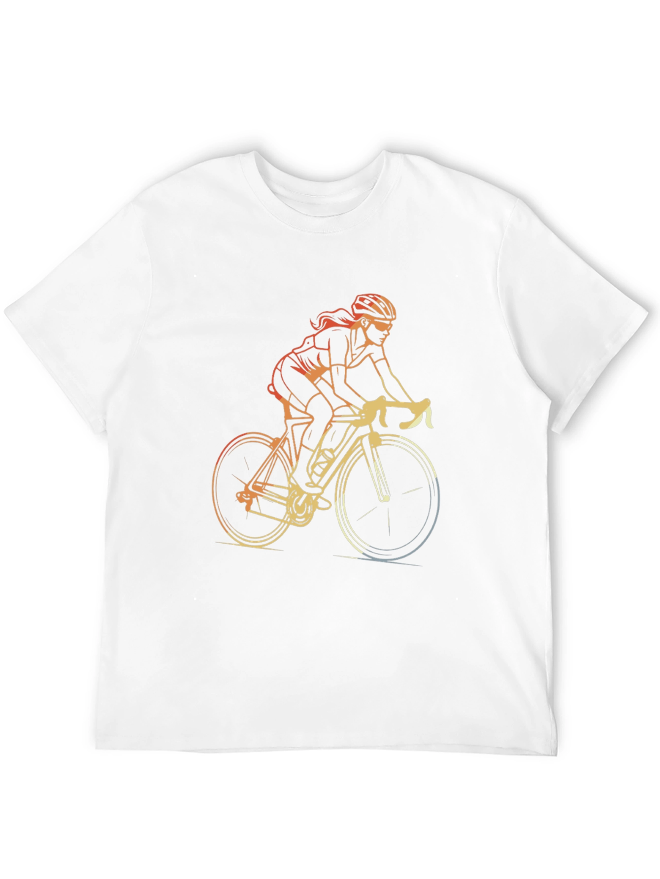 Cycling Graphic T-Shirt - Stylish Ride Apparel