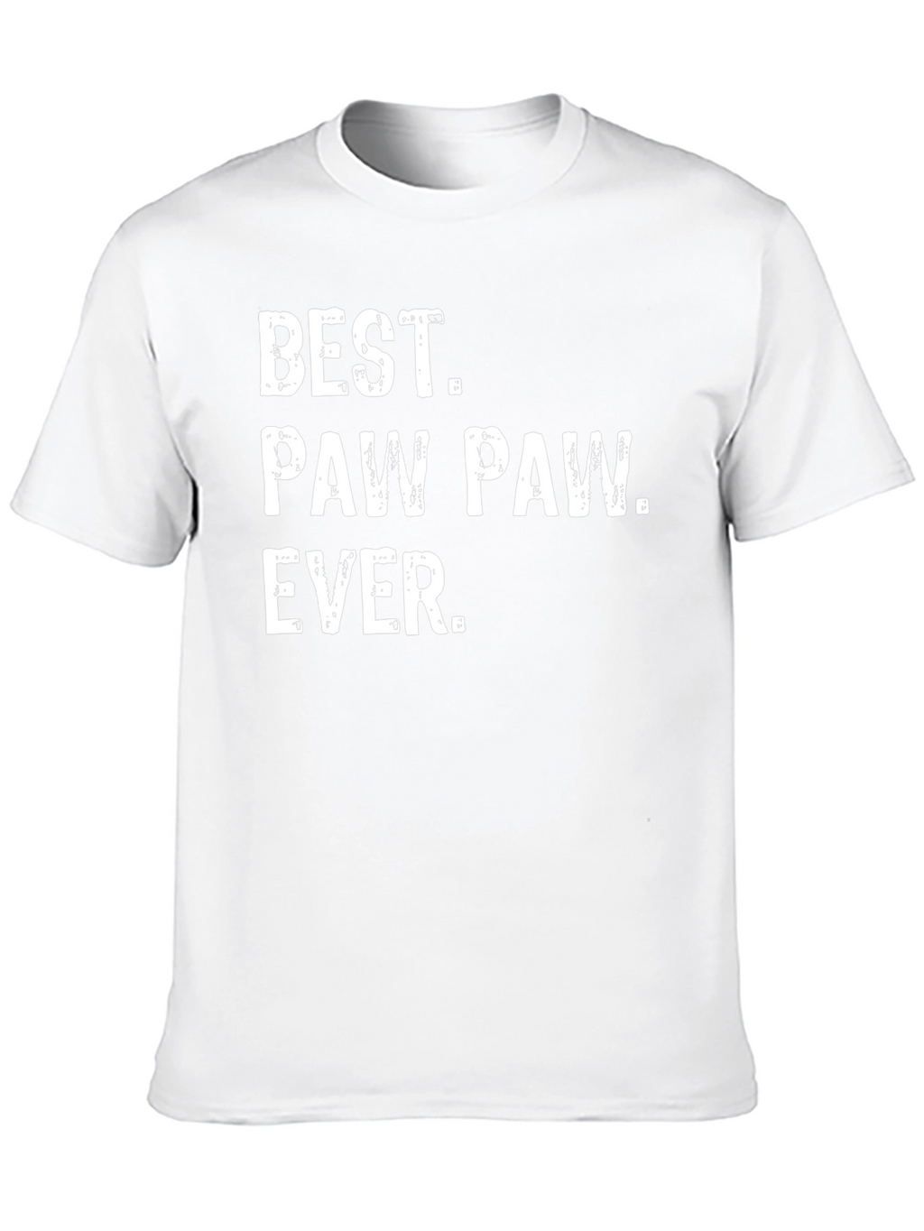Best Paw Paw Ever T-Shirt - Black