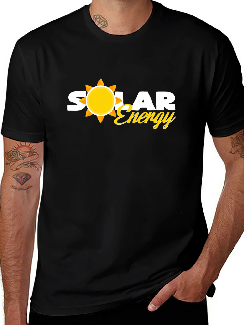 Solar Energy Black T-Shirt