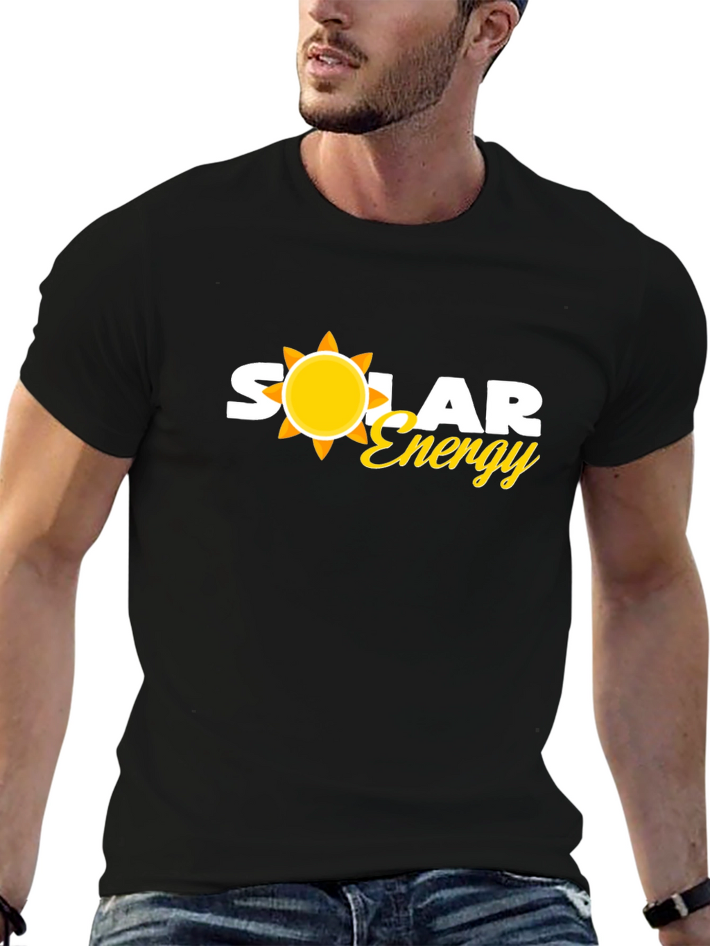 Solar Energy Black T-Shirt