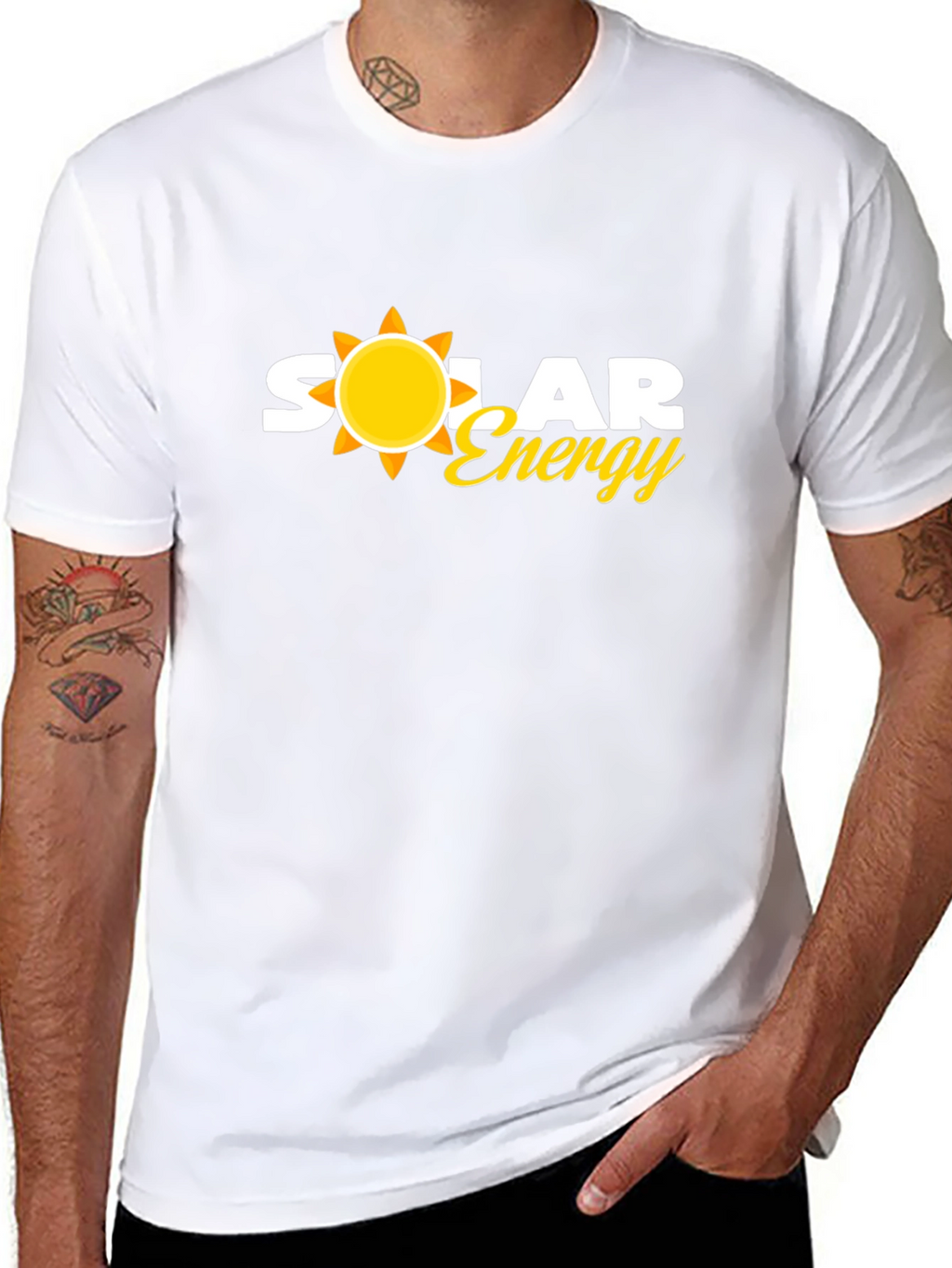 Solar Energy Black T-Shirt