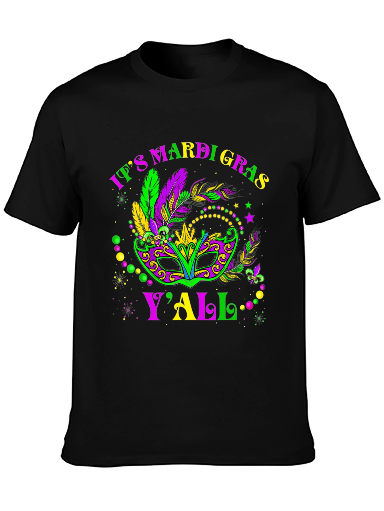Mardi Gras Yall T-Shirt
