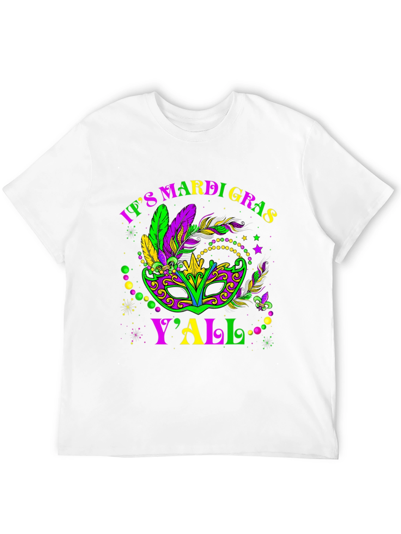 Mardi Gras Yall T-Shirt