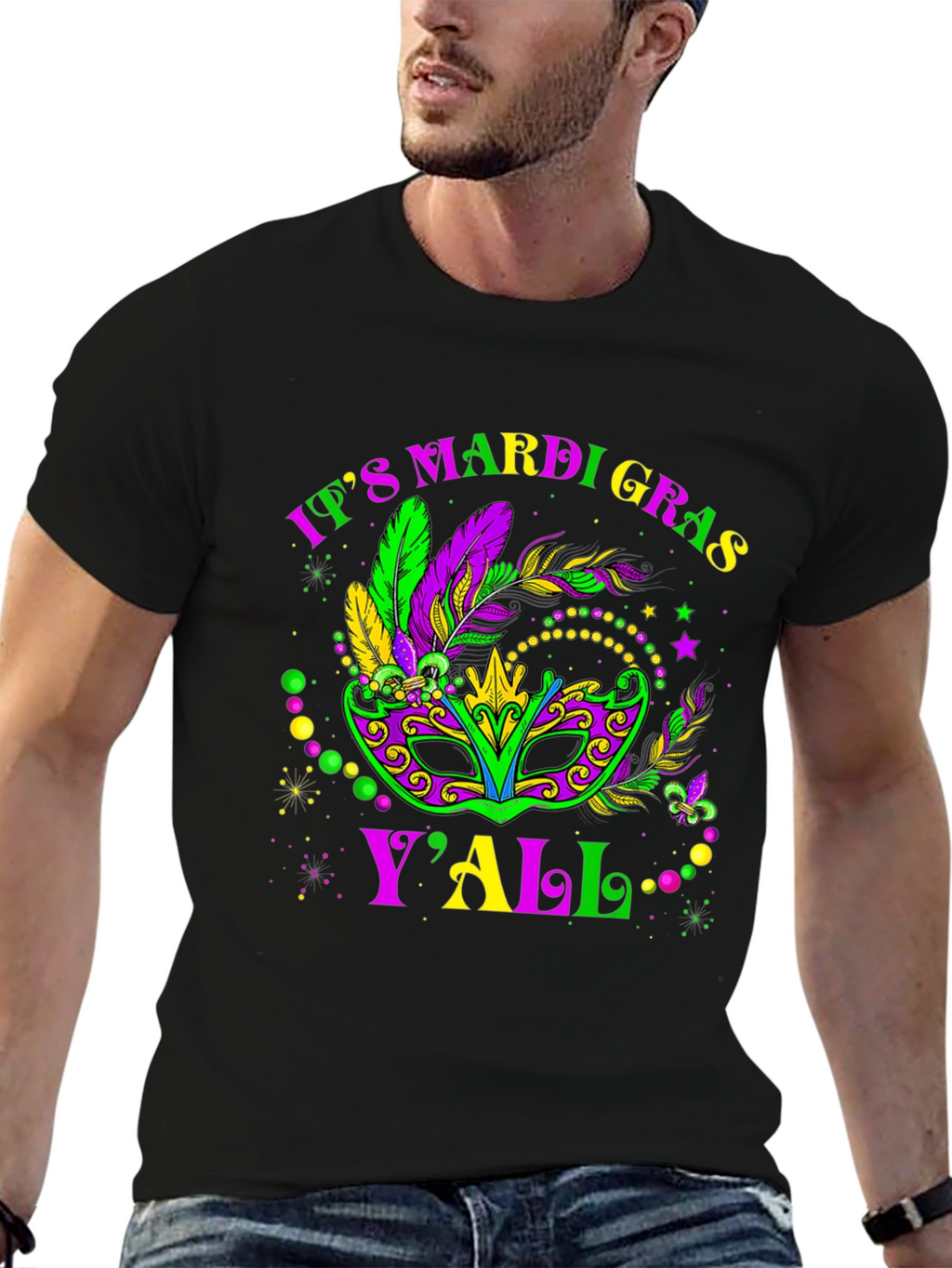 Mardi Gras Yall T-Shirt