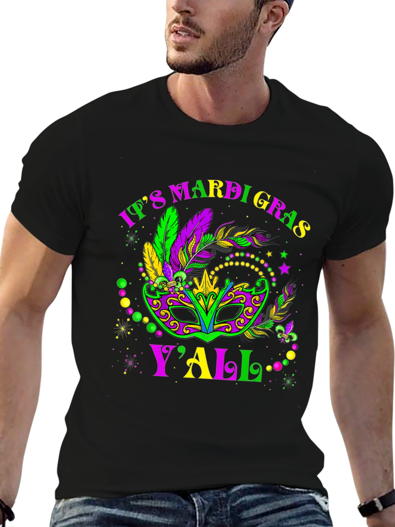 Mardi Gras Yall T-Shirt