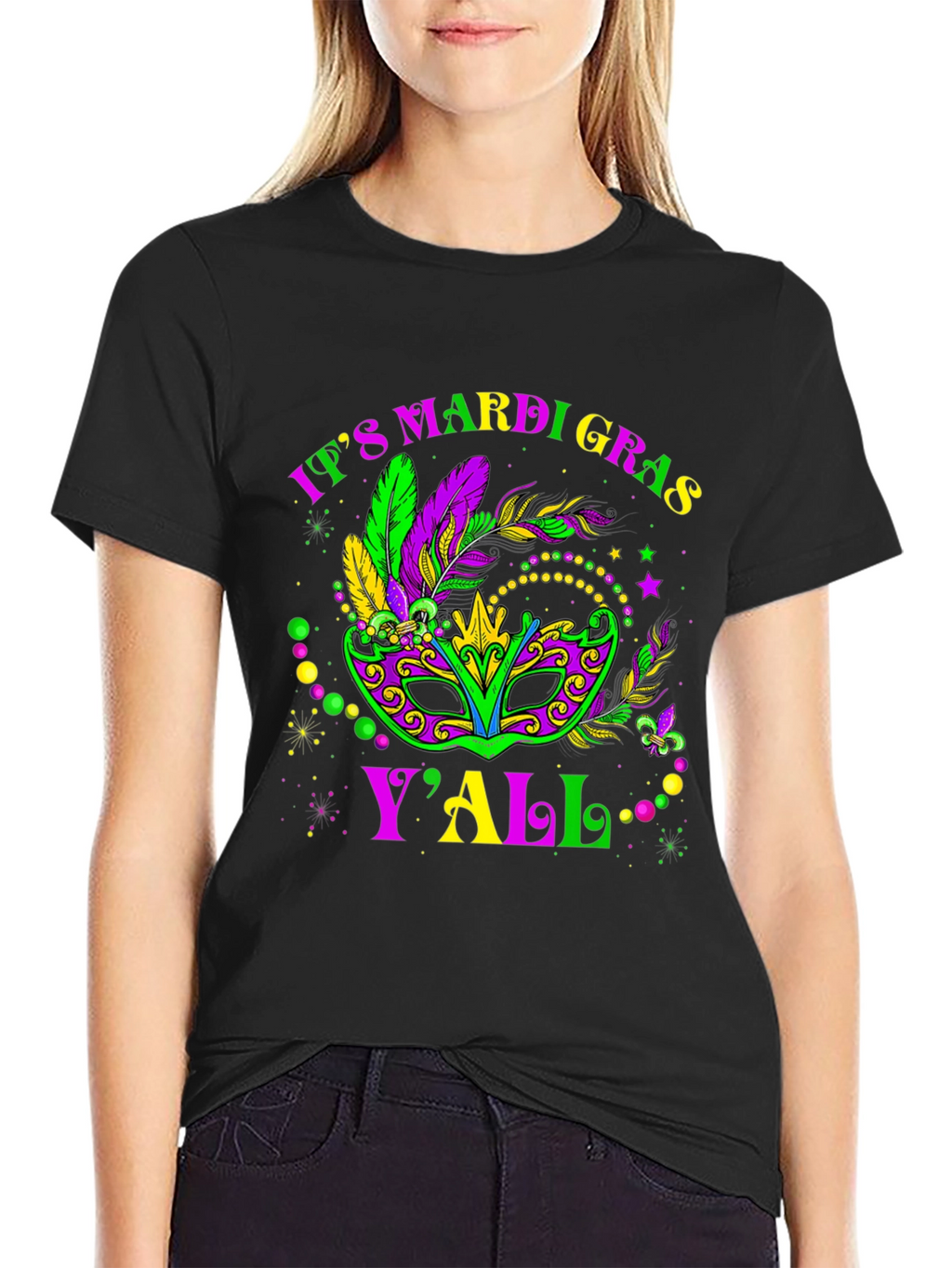 Mardi Gras Yall T-Shirt