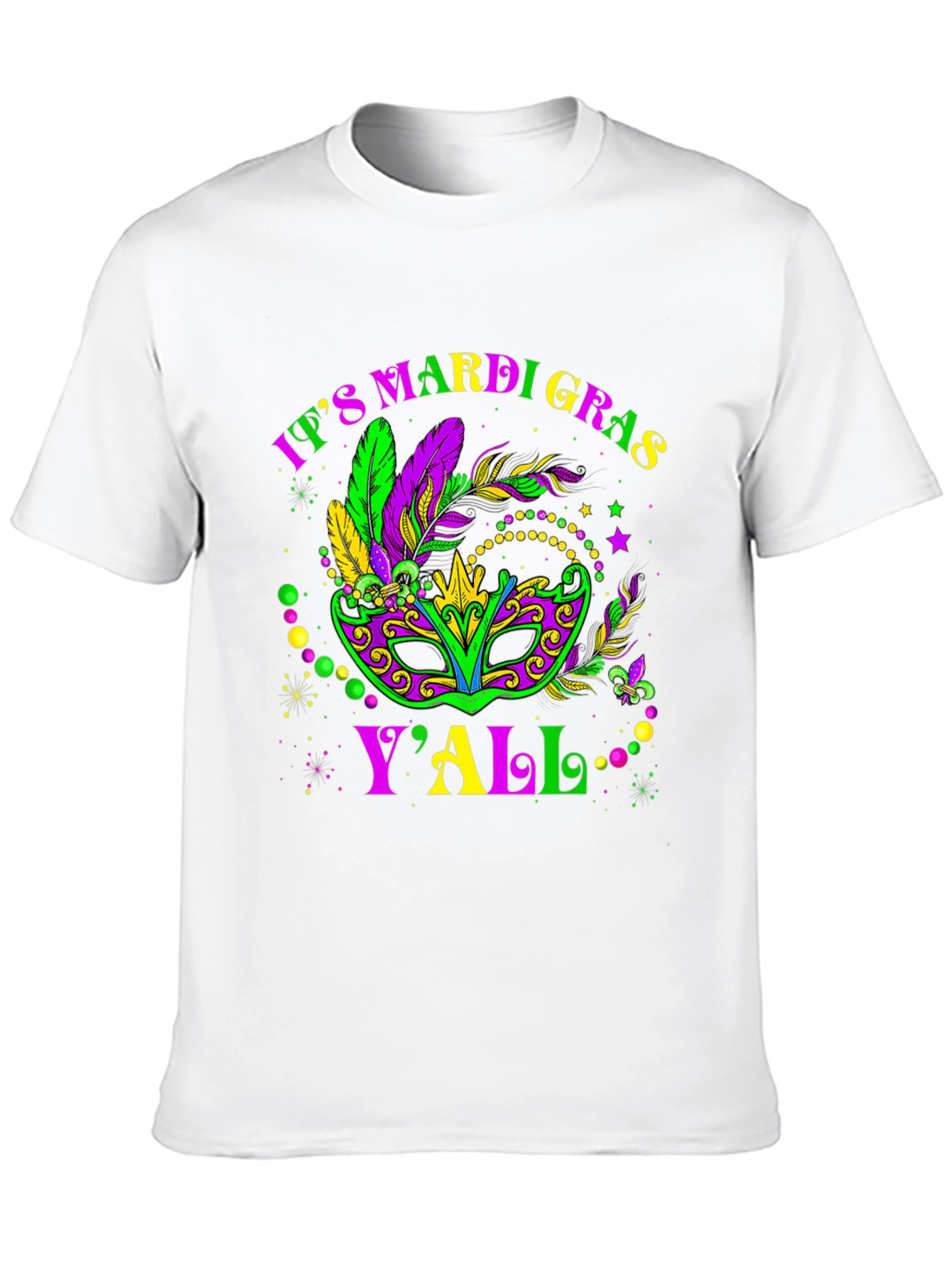 Mardi Gras Yall T-Shirt