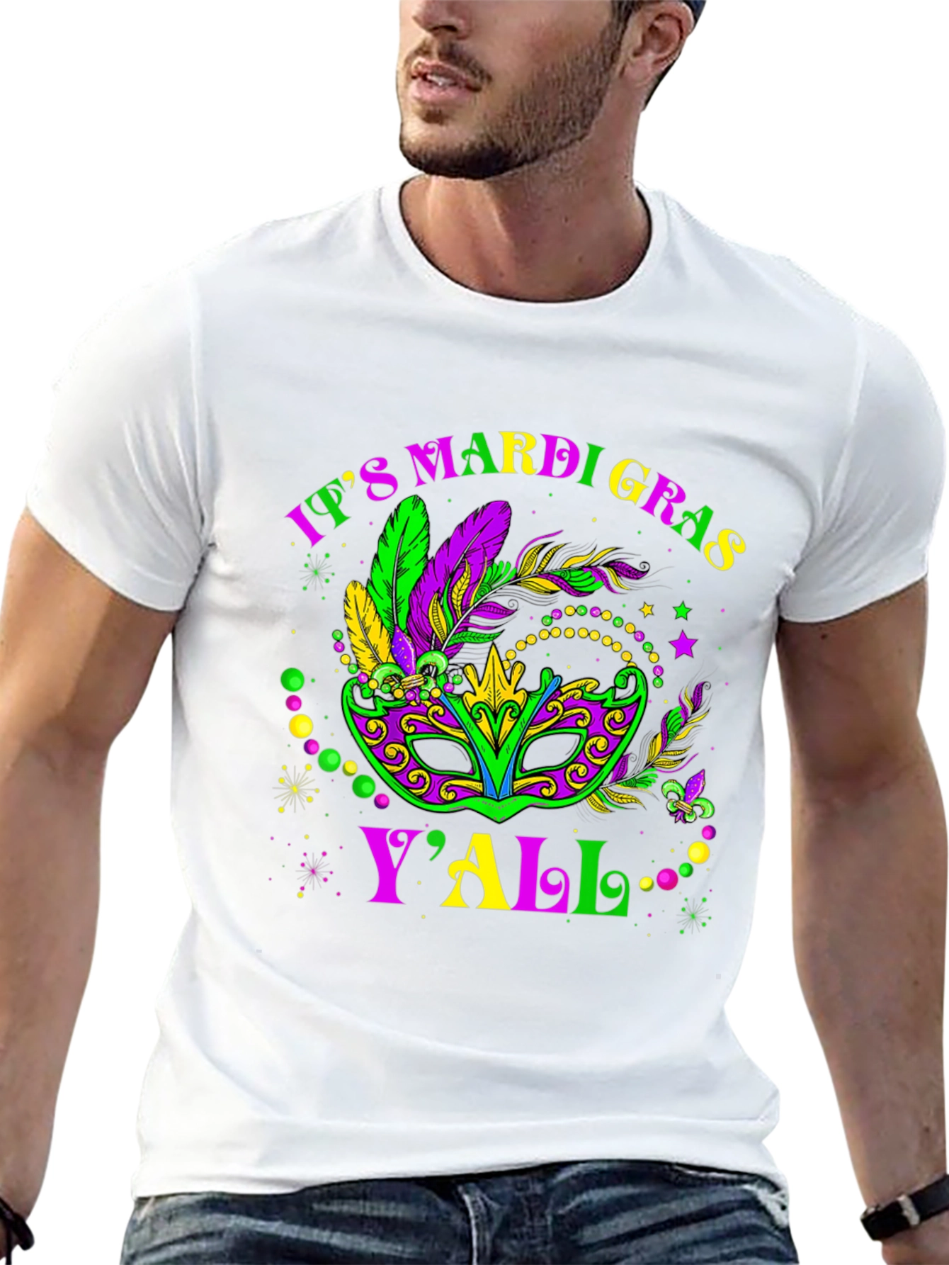 Mardi Gras Yall T-Shirt