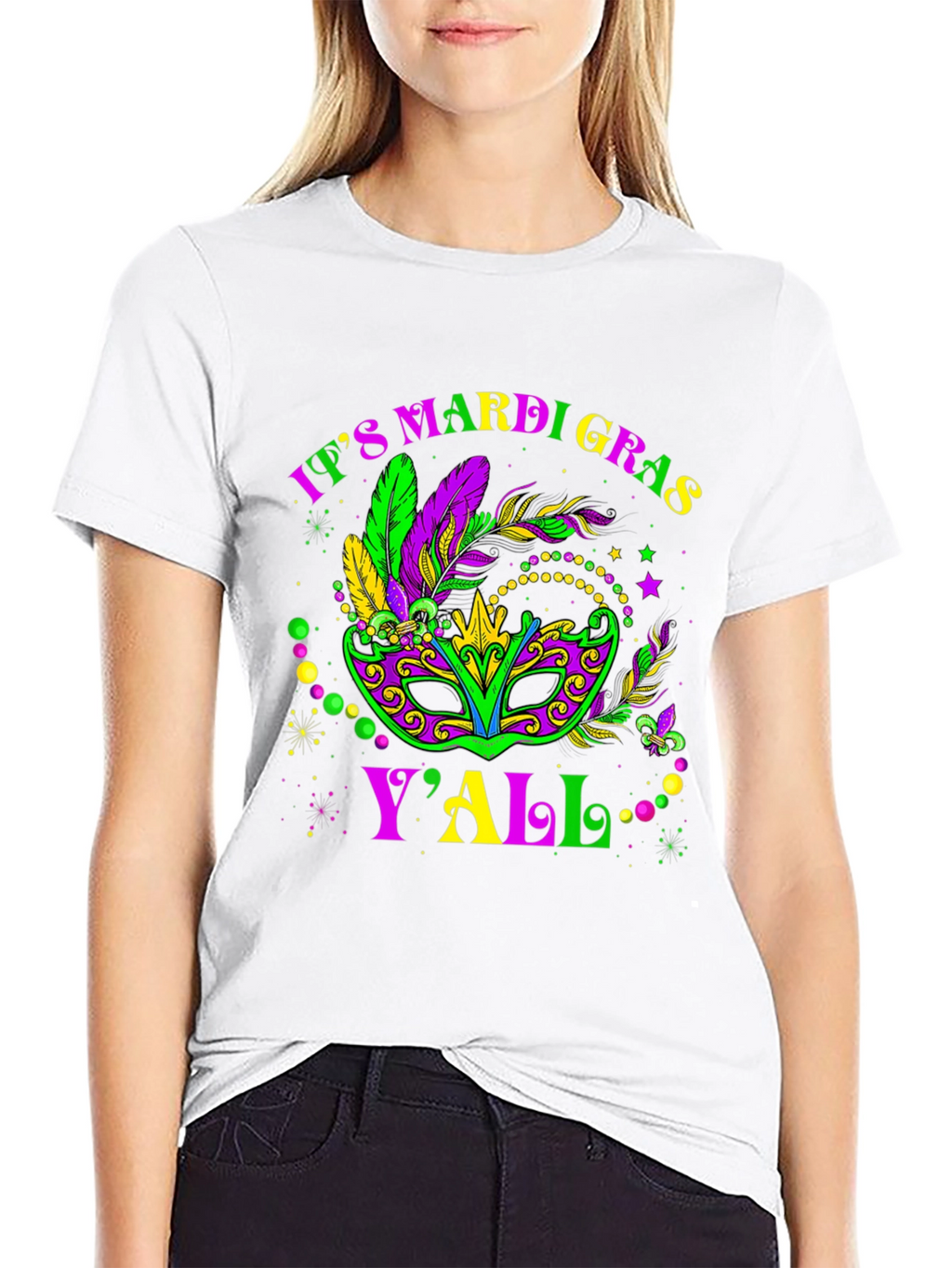 Mardi Gras Yall T-Shirt