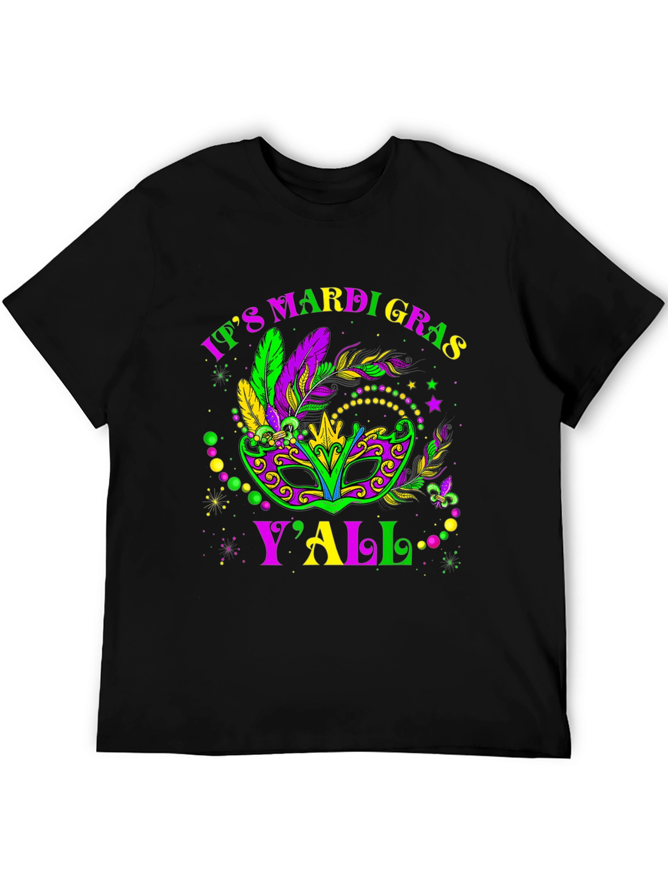 Mardi Gras Yall T-Shirt