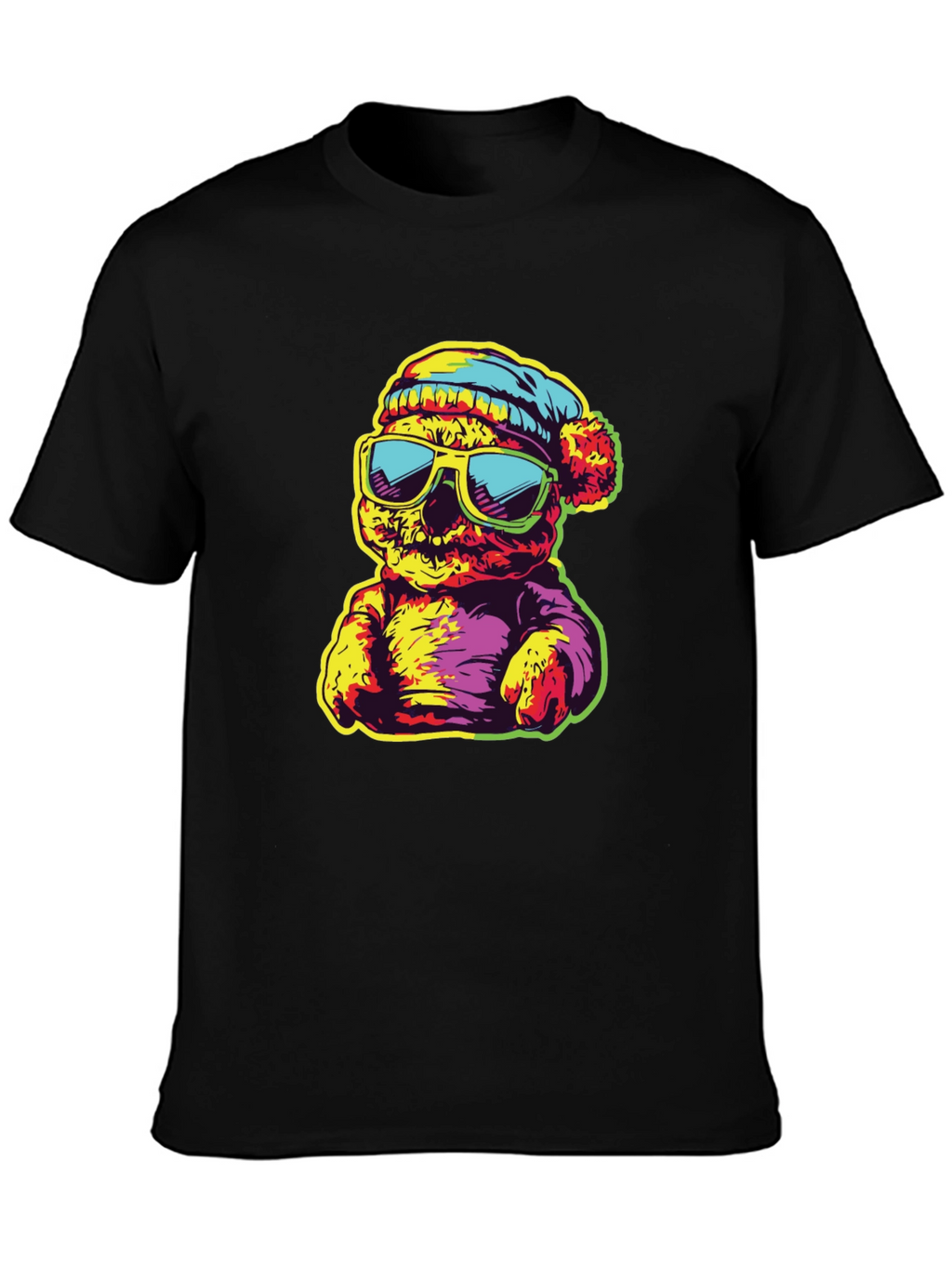 Cool Bear Graphic Print T-Shirt