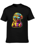 Cool Bear Graphic Print T-Shirt