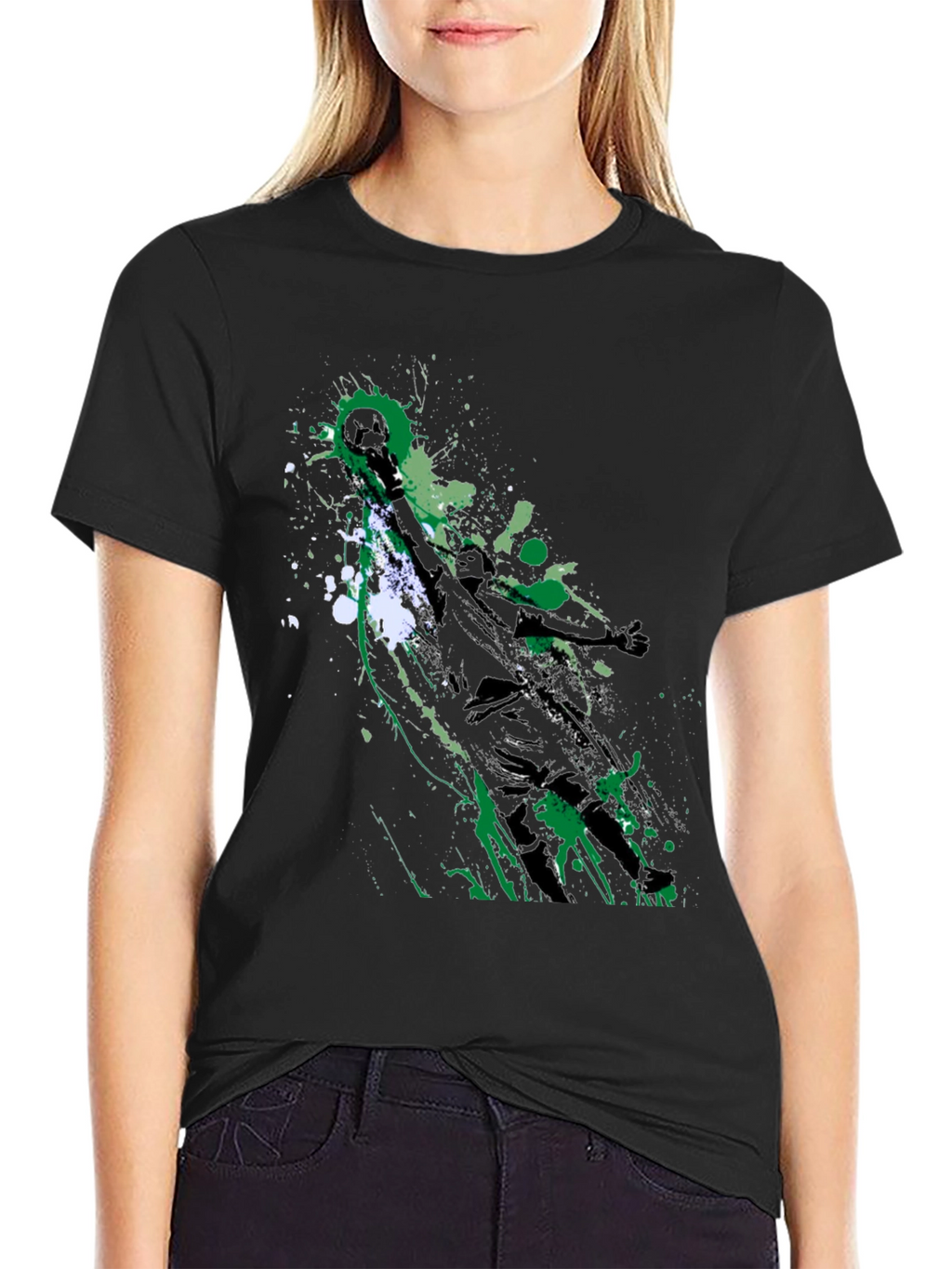 Abstract Sports Graphic Tee
