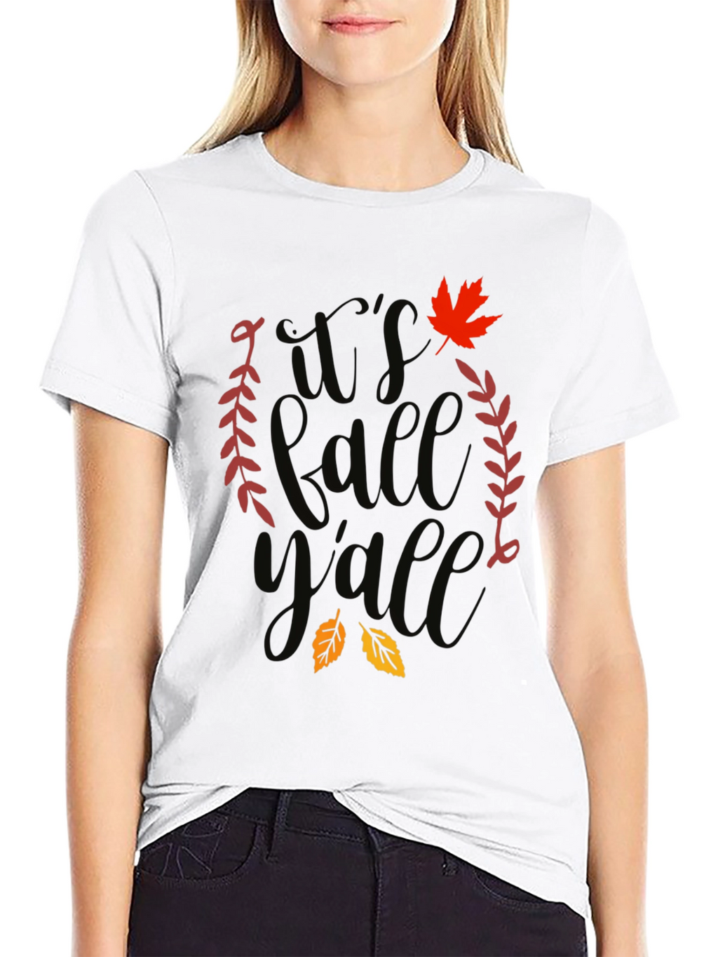 Its Fall Yall T-Shirt - Autumn Themed