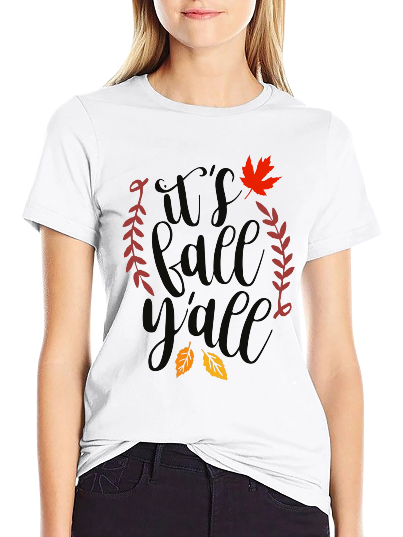 Its Fall Yall T-Shirt - Autumn Themed