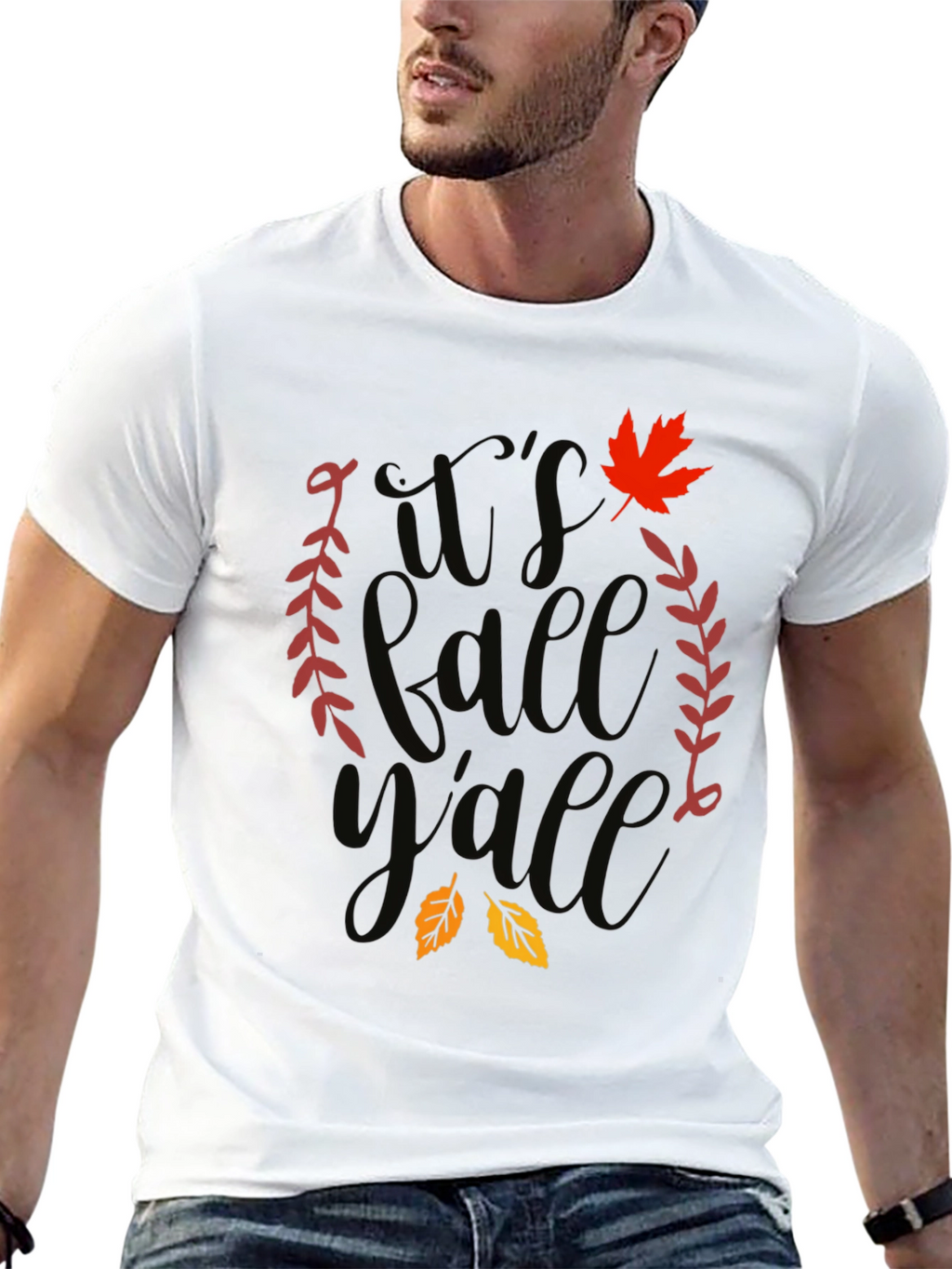 Its Fall Yall T-Shirt - Autumn Themed
