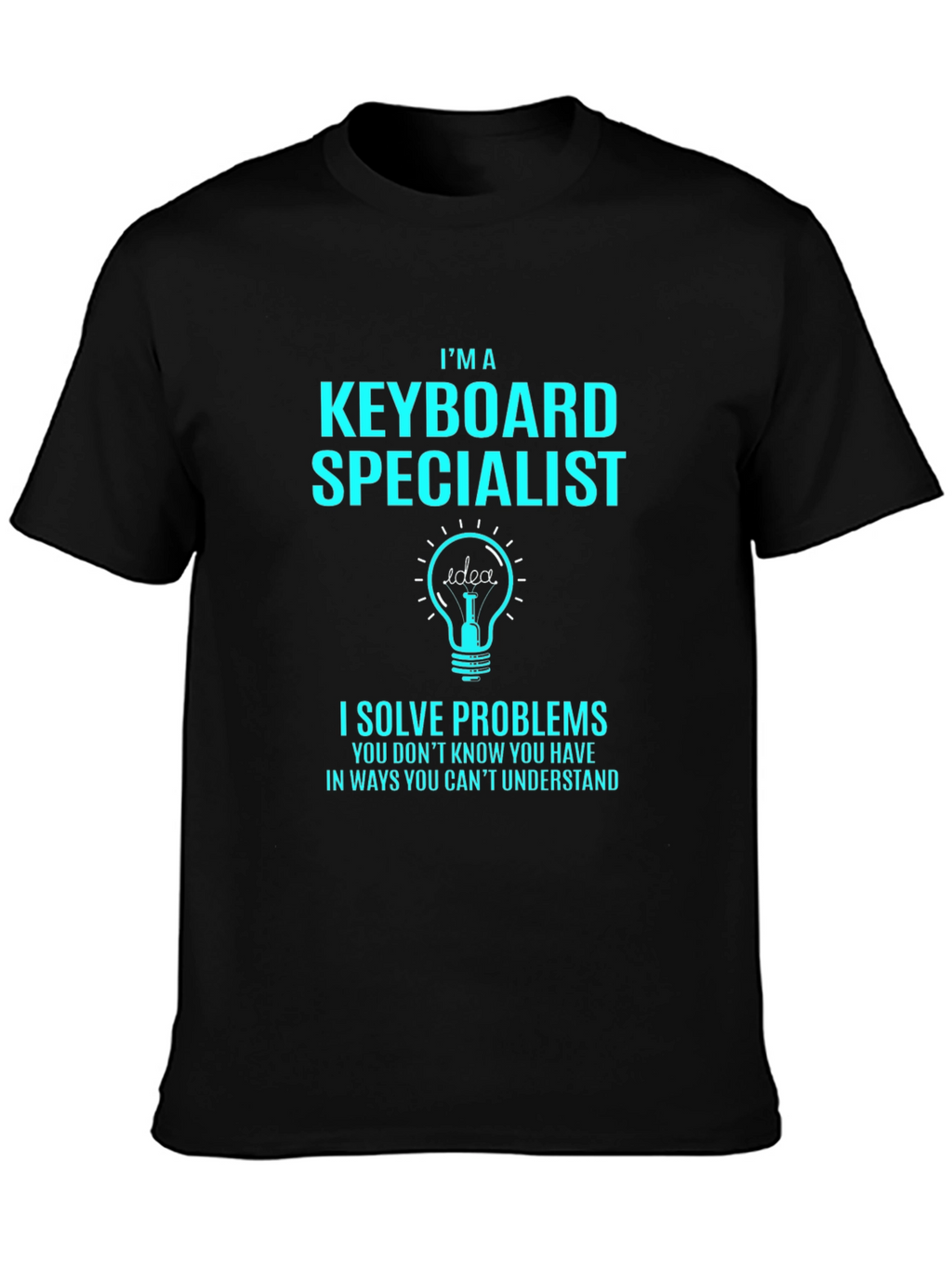 Keyboard Specialist Novelty Graphic Tee
