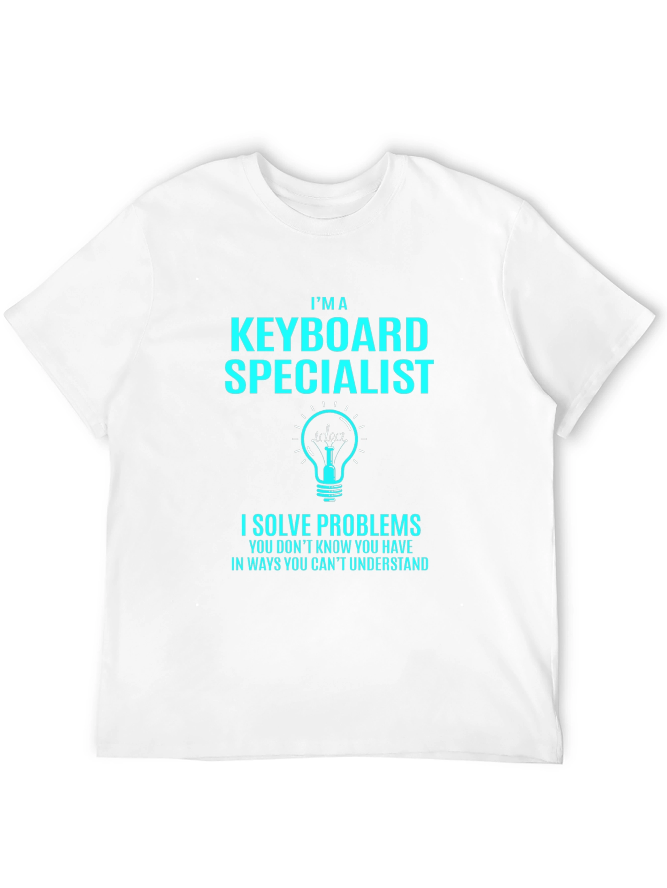 Keyboard Specialist Novelty Graphic Tee