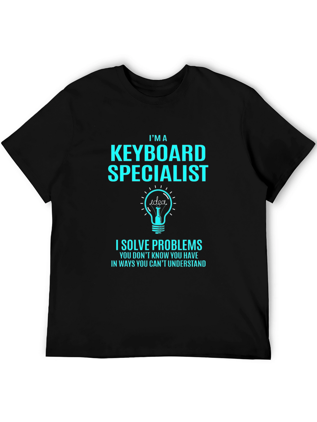Keyboard Specialist Novelty Graphic Tee