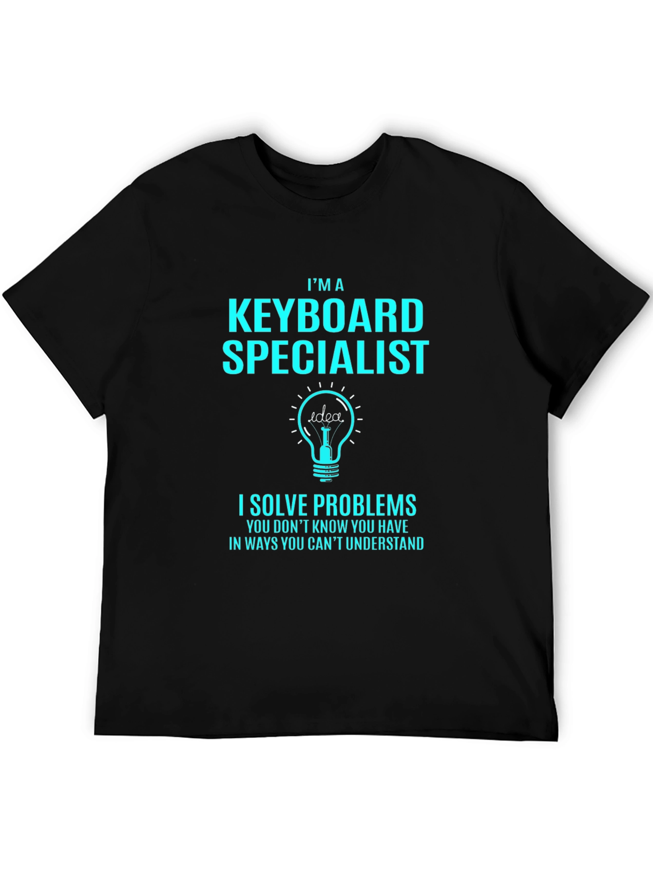 Keyboard Specialist Novelty Graphic Tee