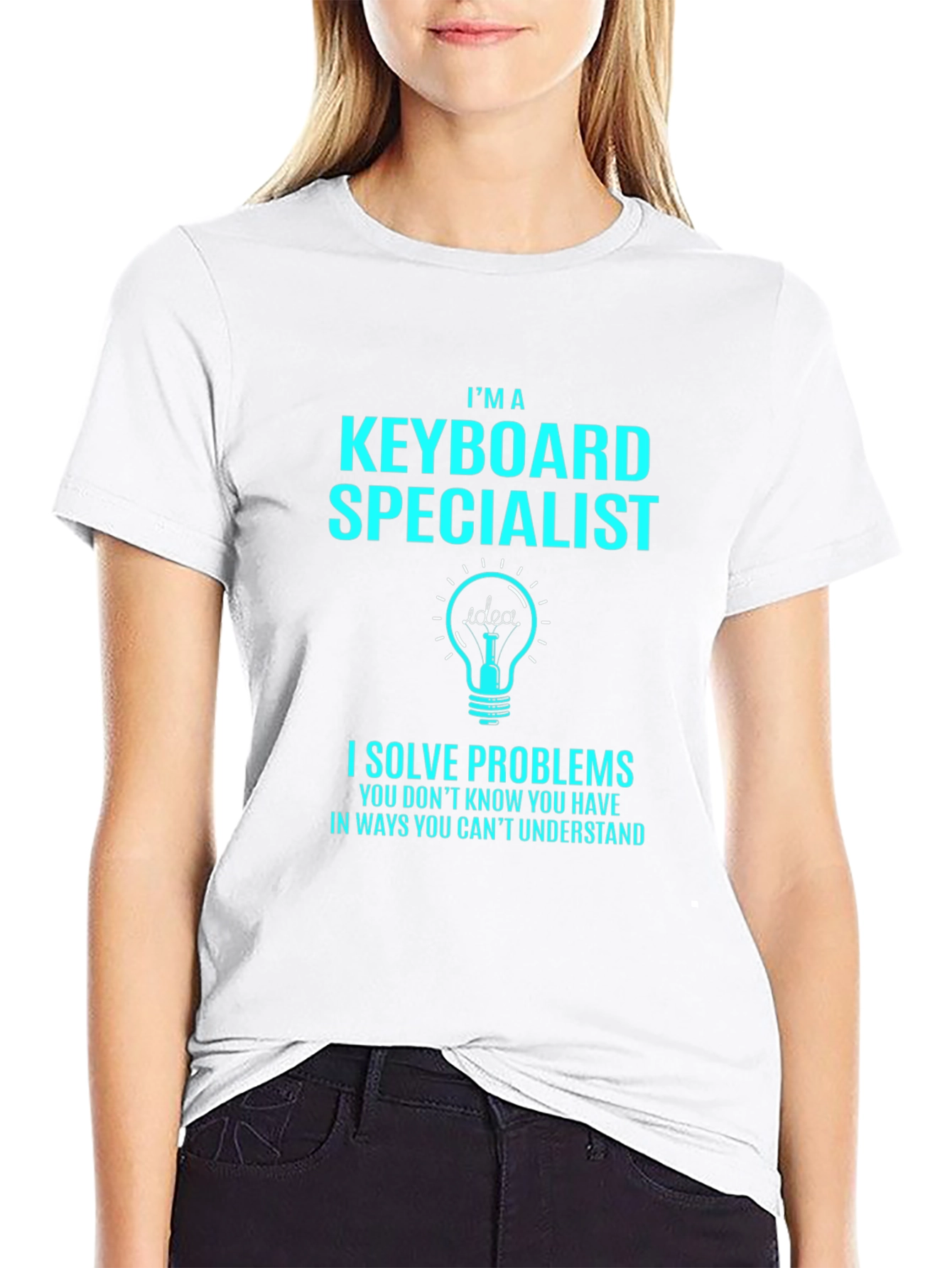 Keyboard Specialist Novelty Graphic Tee