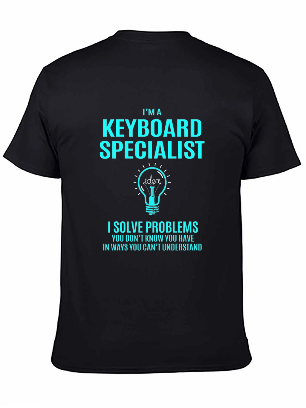 Keyboard Specialist Novelty Graphic Tee