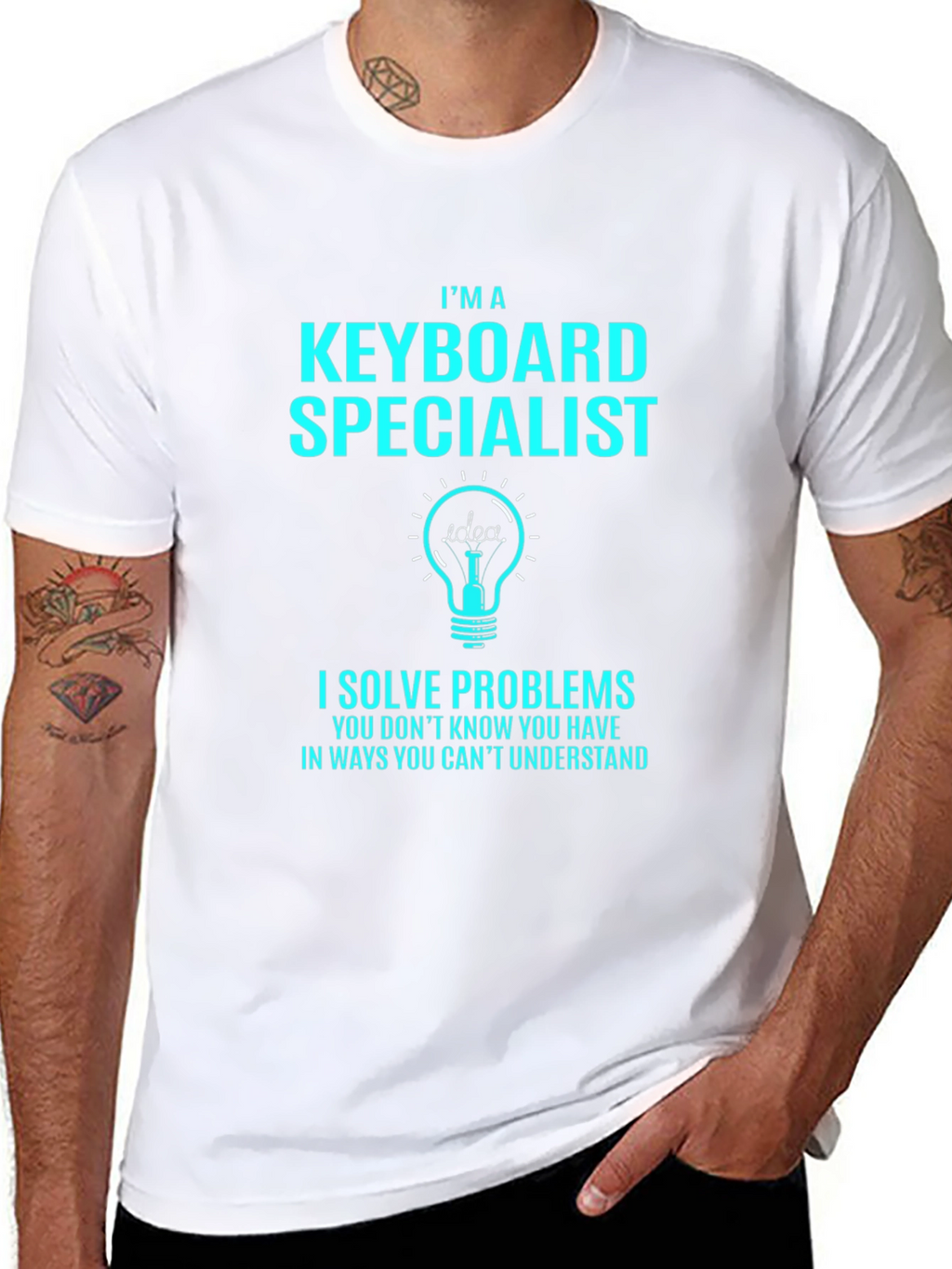 Keyboard Specialist Novelty Graphic Tee