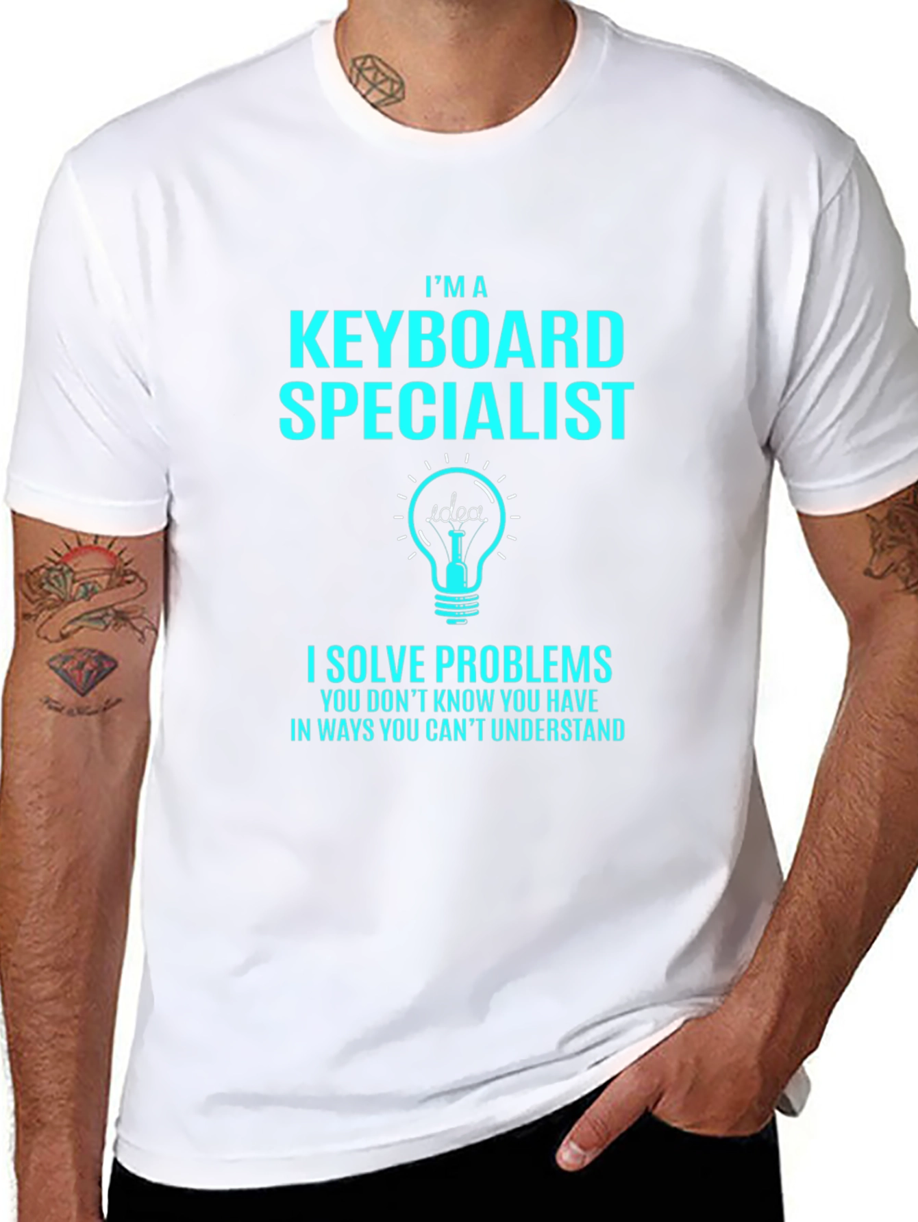 Keyboard Specialist Novelty Graphic Tee