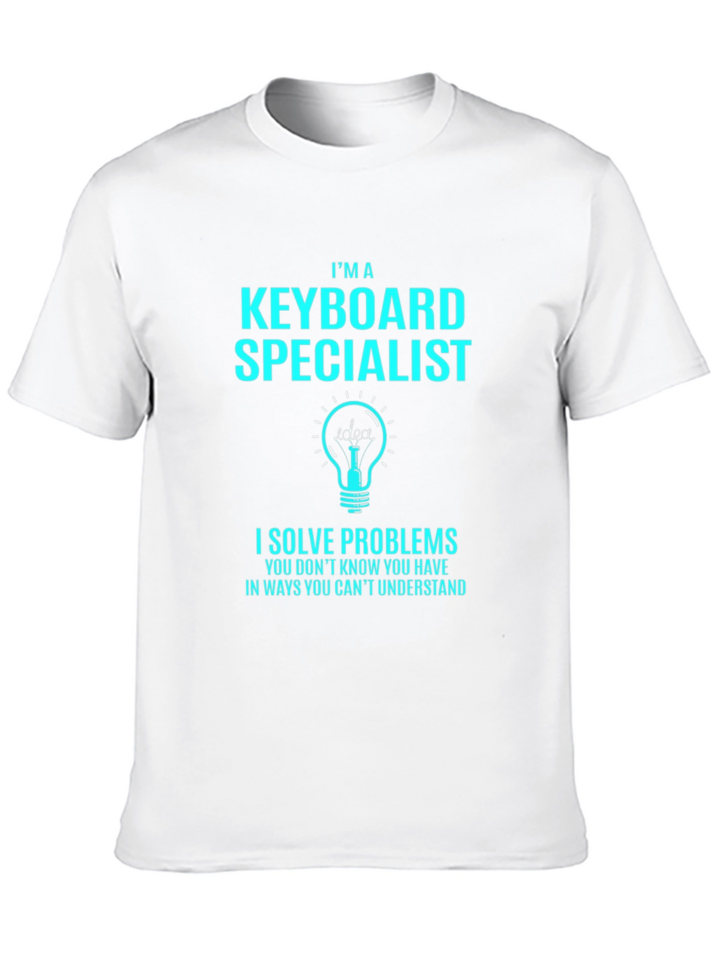 Keyboard Specialist Novelty Graphic Tee