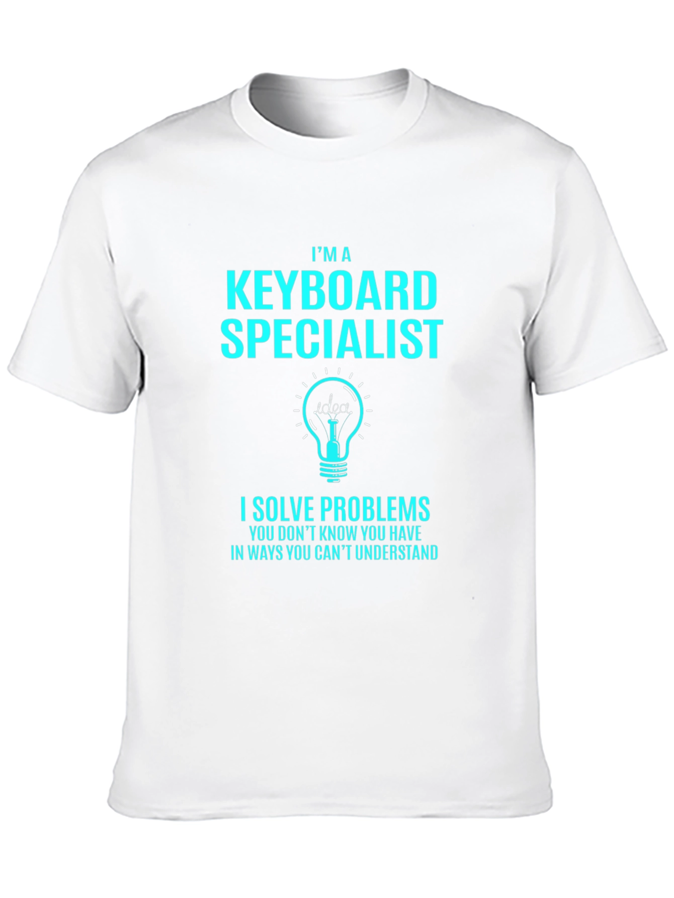 Keyboard Specialist Novelty Graphic Tee