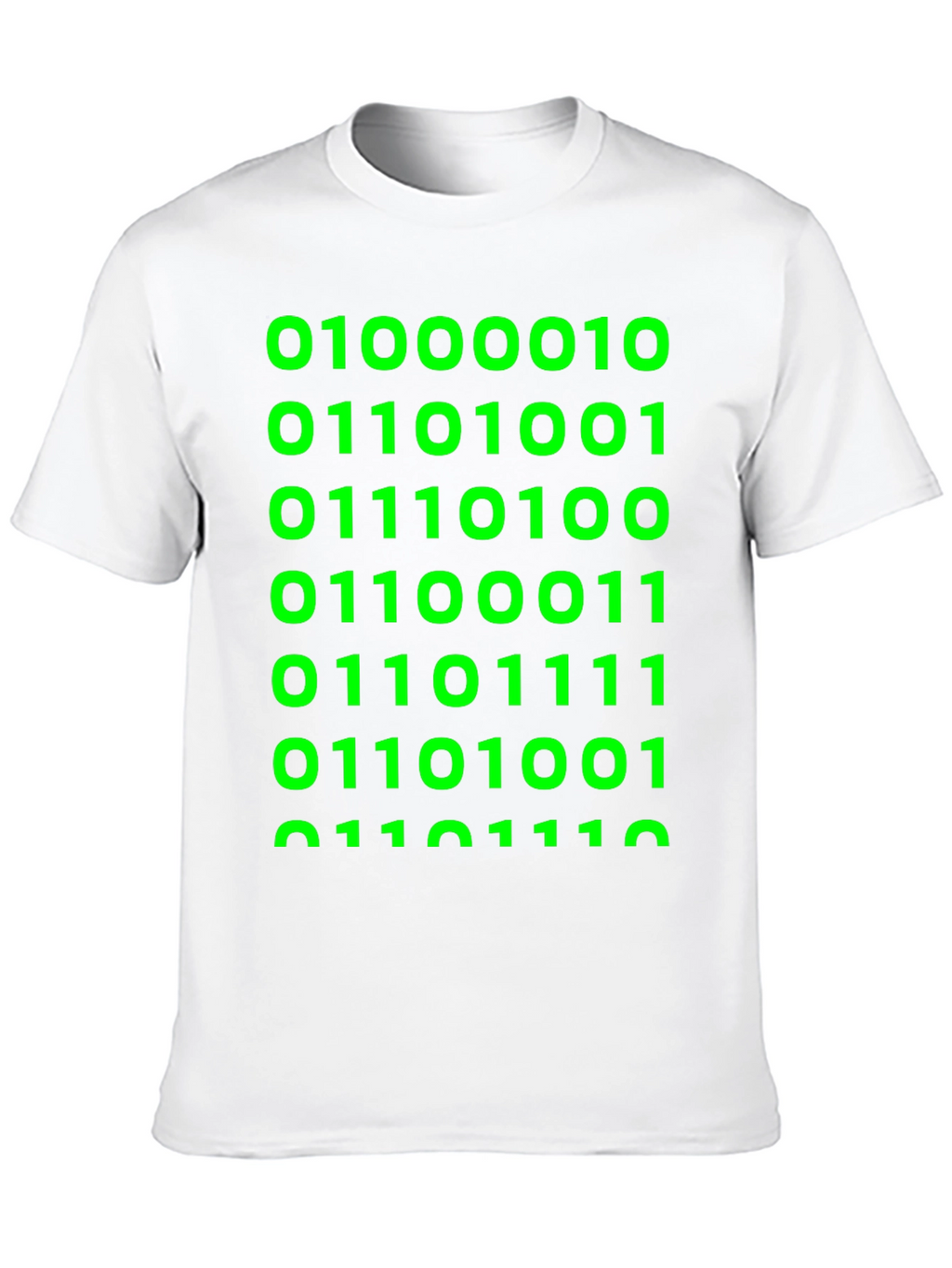 Binary Code T-Shirt - Geeky Style