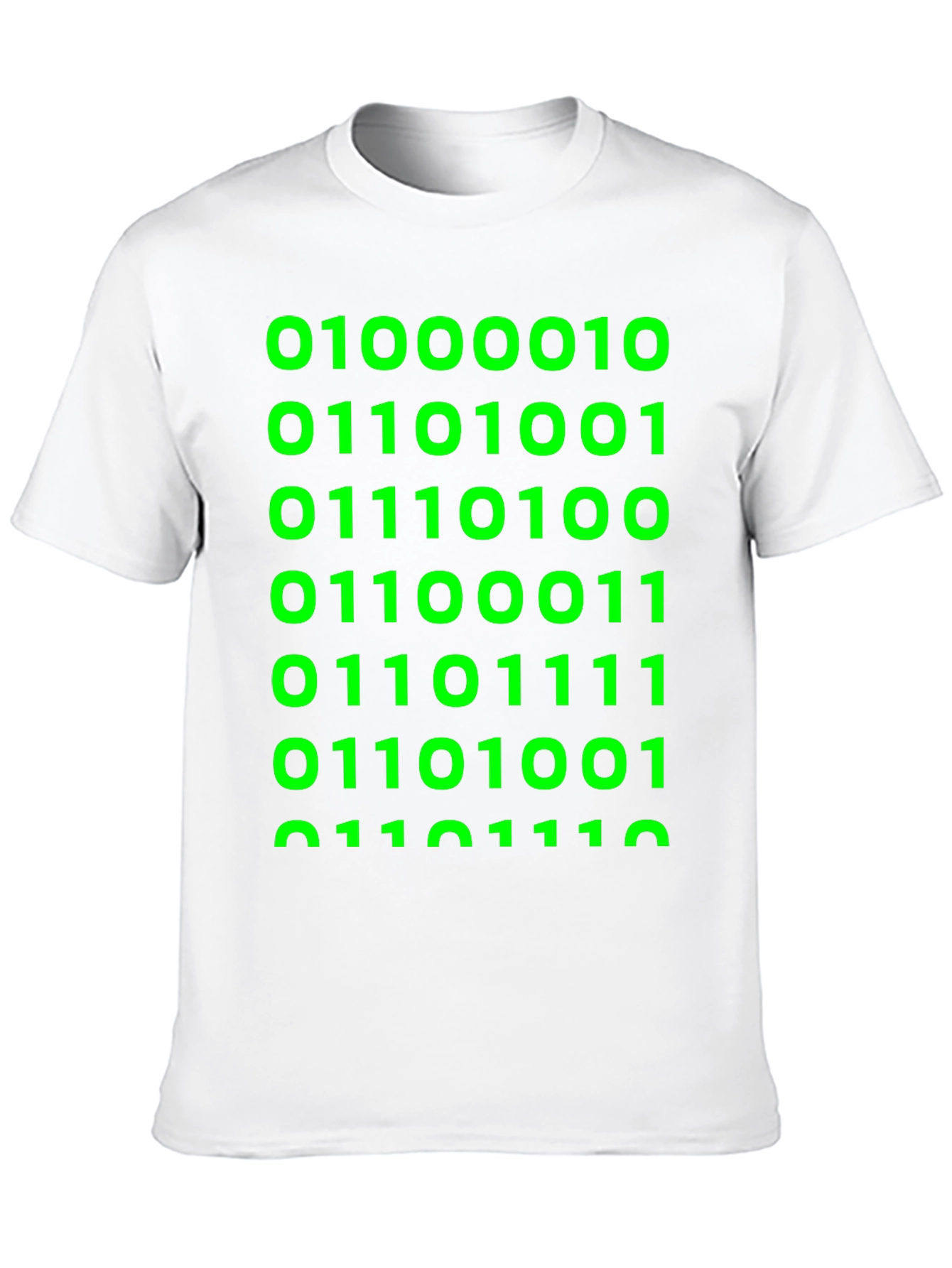 Binary Code T-Shirt - Geeky Style