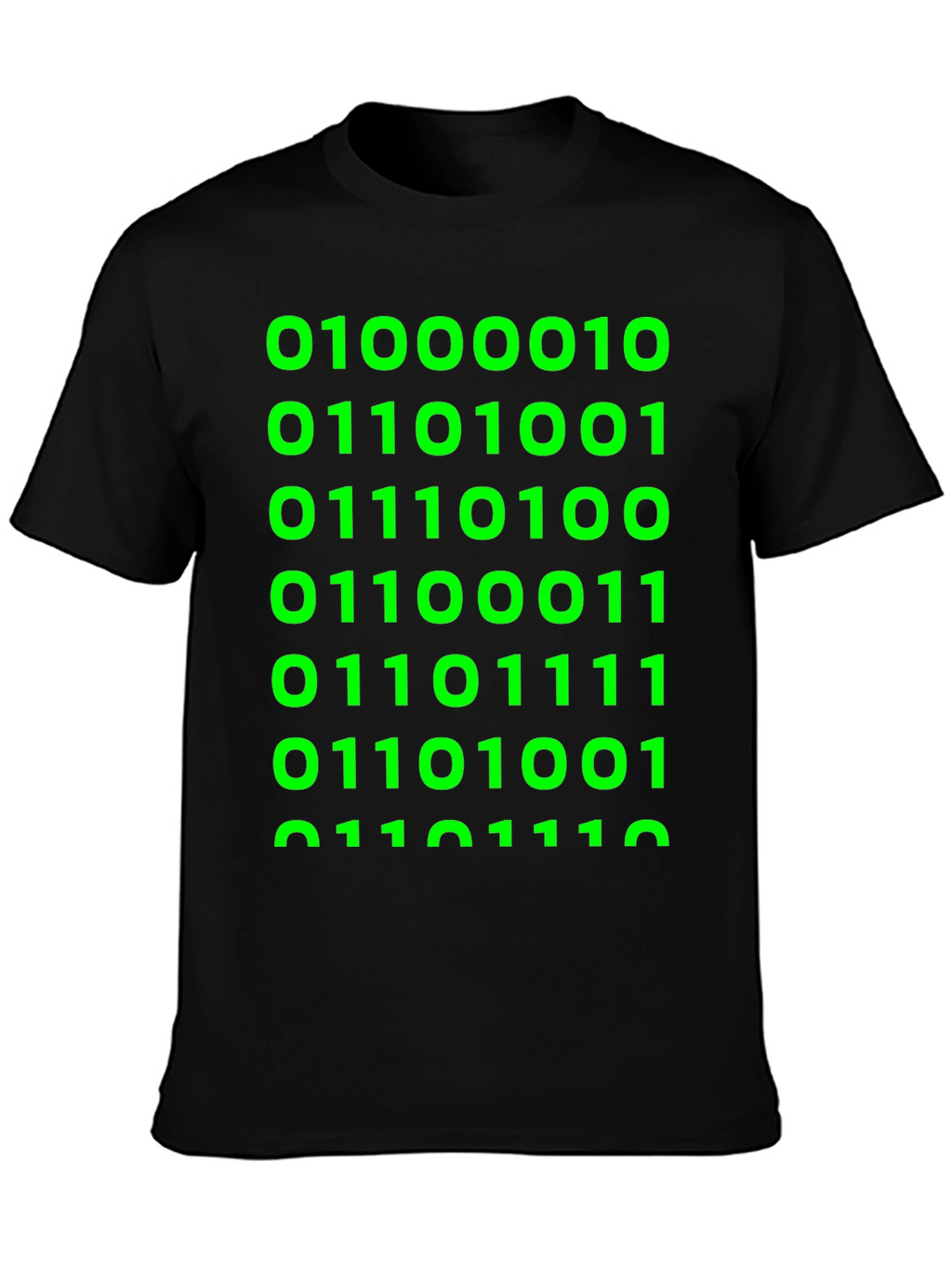 Binary Code T-Shirt - Geeky Style