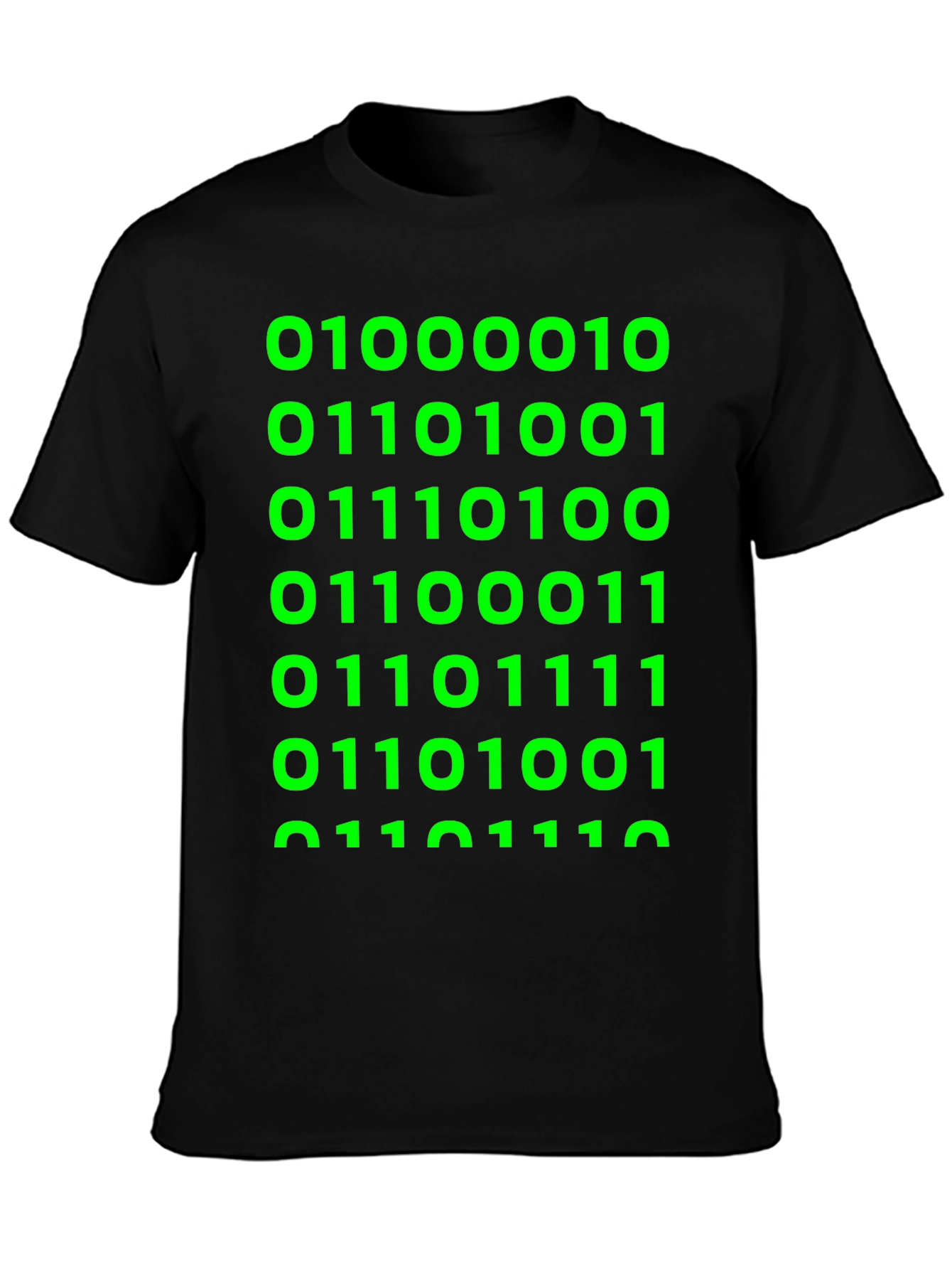 Binary Code T-Shirt - Geeky Style