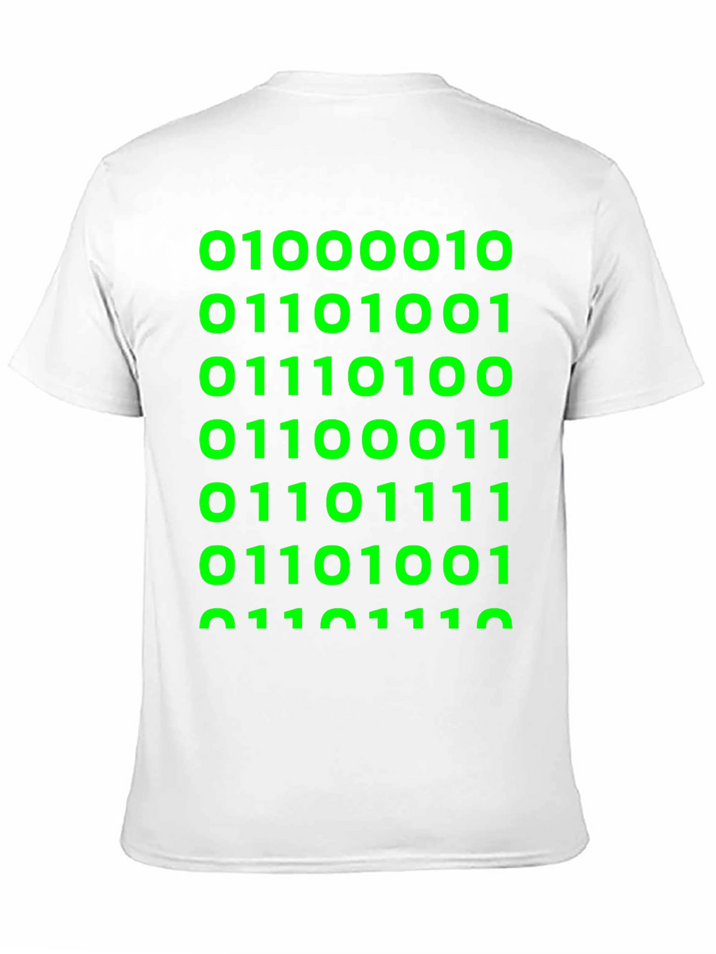 Binary Code T-Shirt - Geeky Style