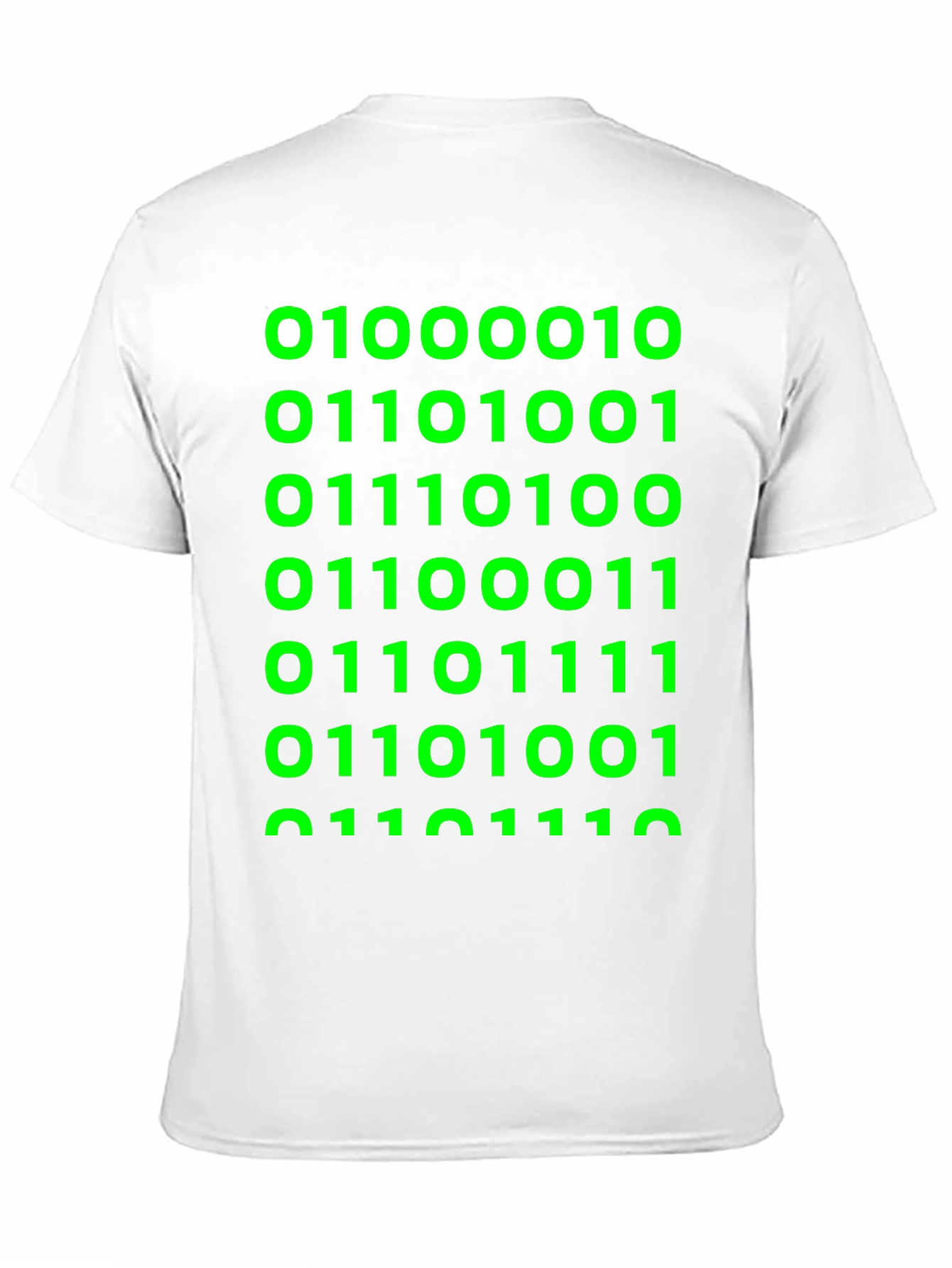 Binary Code T-Shirt - Geeky Style