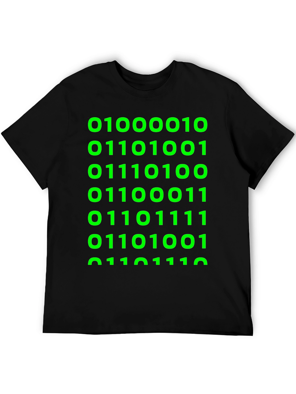 Binary Code T-Shirt - Geeky Style